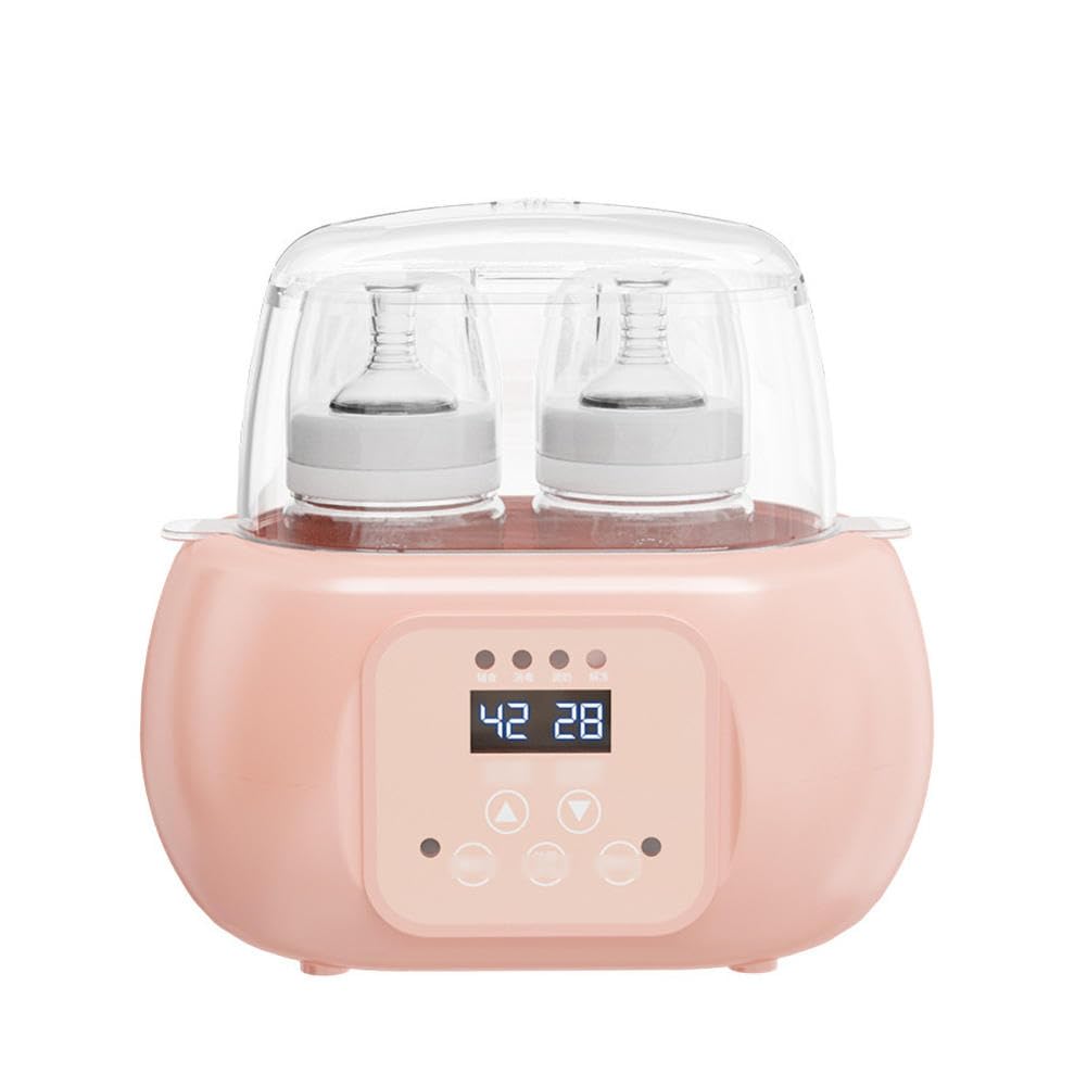 Grownsy Smart Baby Bottle Warmer with Remote Control - Intelligent Temperature Control & Timer for Breast Milk, Formula & Water - Perfect for Night Feedings, Travel & Daycare Use
