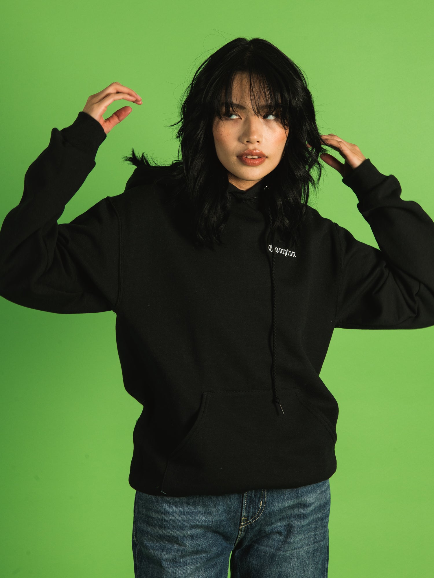 COMPTON EMD HOODIE - Men's & Women's Streetwear Sweatshirt | Hip Hop Fashion | Clearance Sale - Perfect for Urban Style, Casual Wear & Hip Hop Enthusiasts