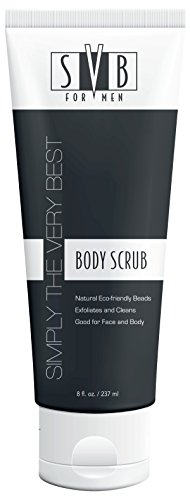 Exfoliating Body Scrub for Men - Deep Cleansing & Hydrating - 8 oz - Perfect for Post-Workout & Shower Skincare Routine