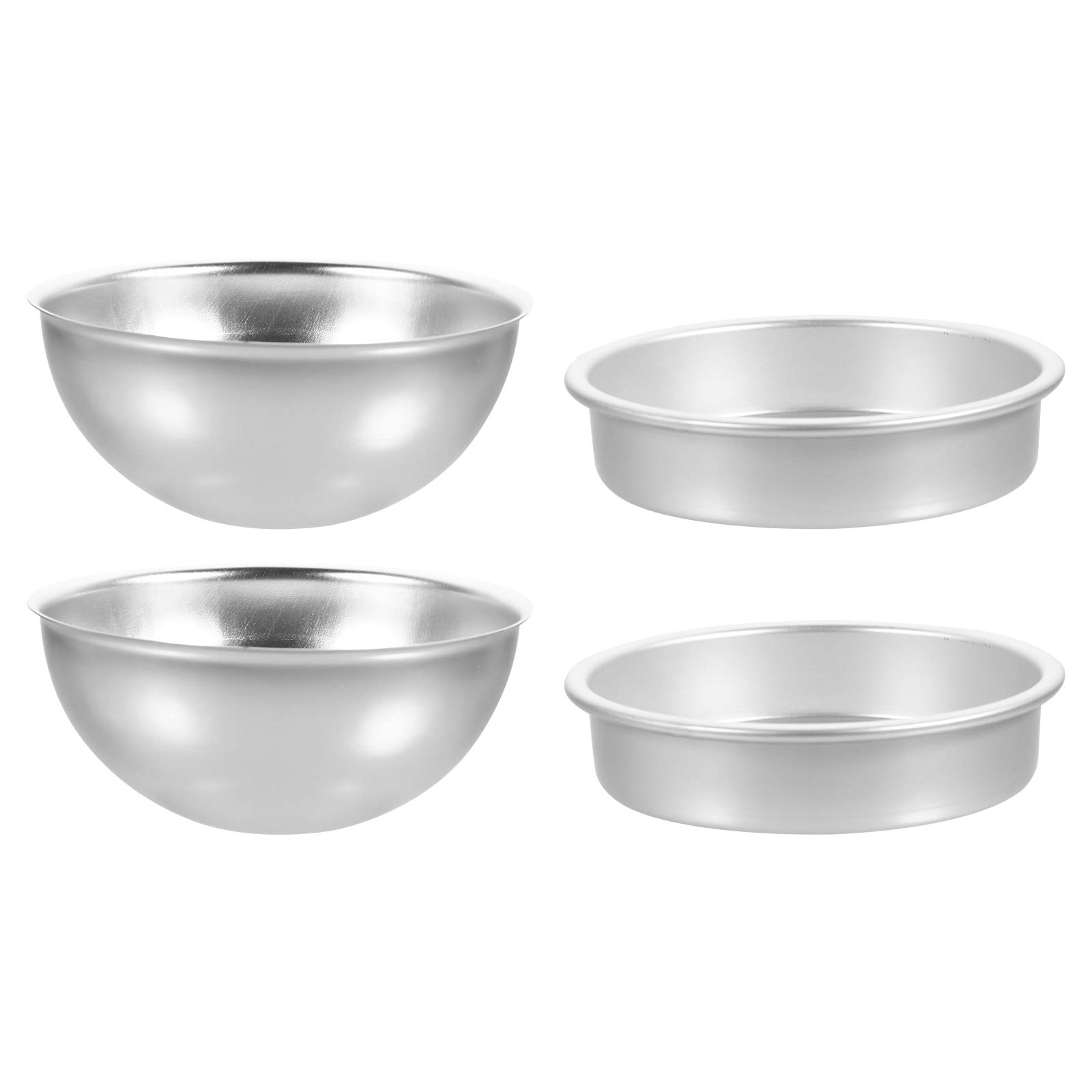 DOITOOL 12-Piece Hemisphere Cake Baking Mold Set - Professional Silicone Baking Molds for Cakes, Cupcakes, and Desserts - Perfect for Birthday Parties, Weddings, and Home Baking