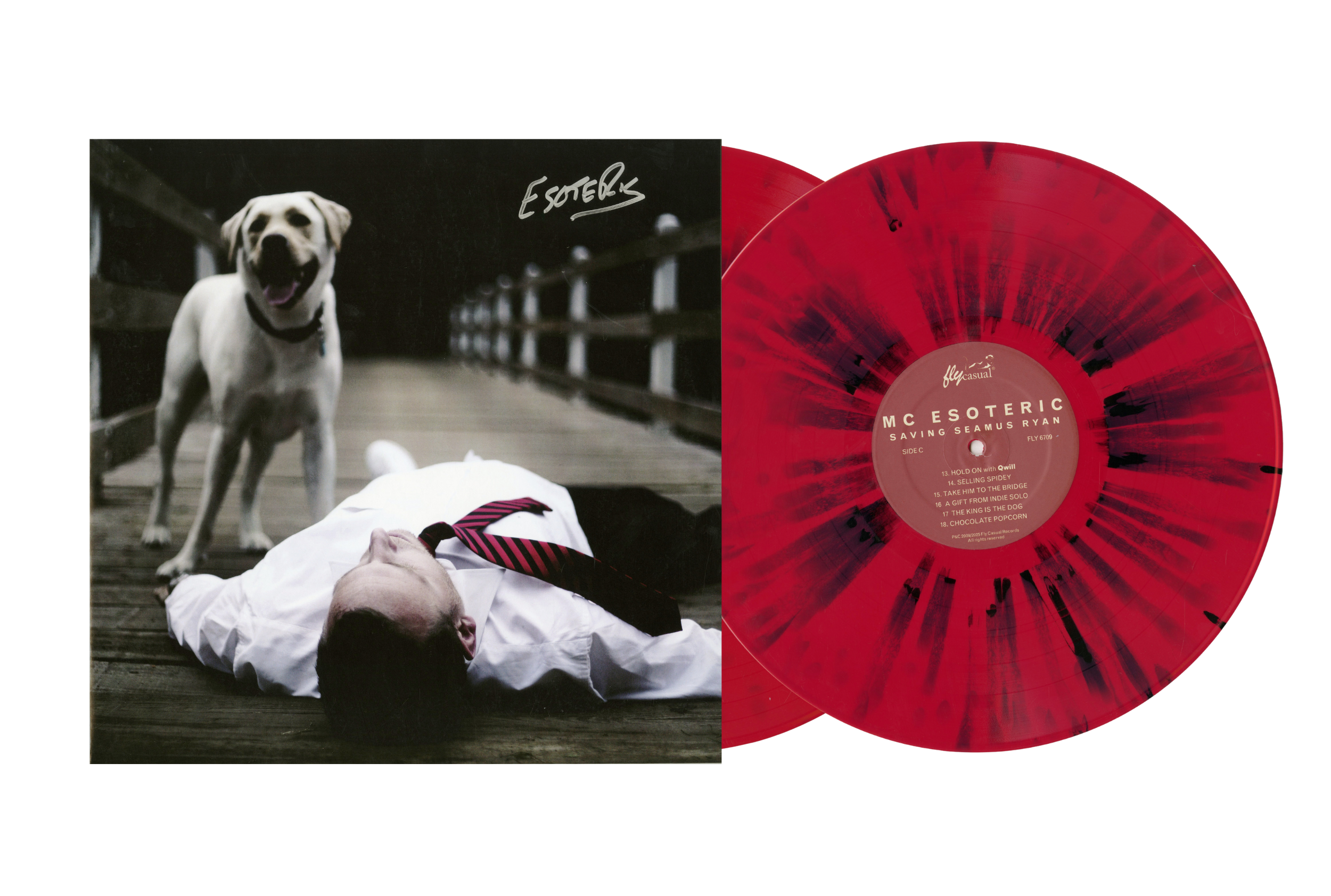 Autographed Saving Seamus Ryan Colored Vinyl 2xLP - Limited Edition Signed Jacket - Perfect for Music Collectors & Vinyl Enthusiasts