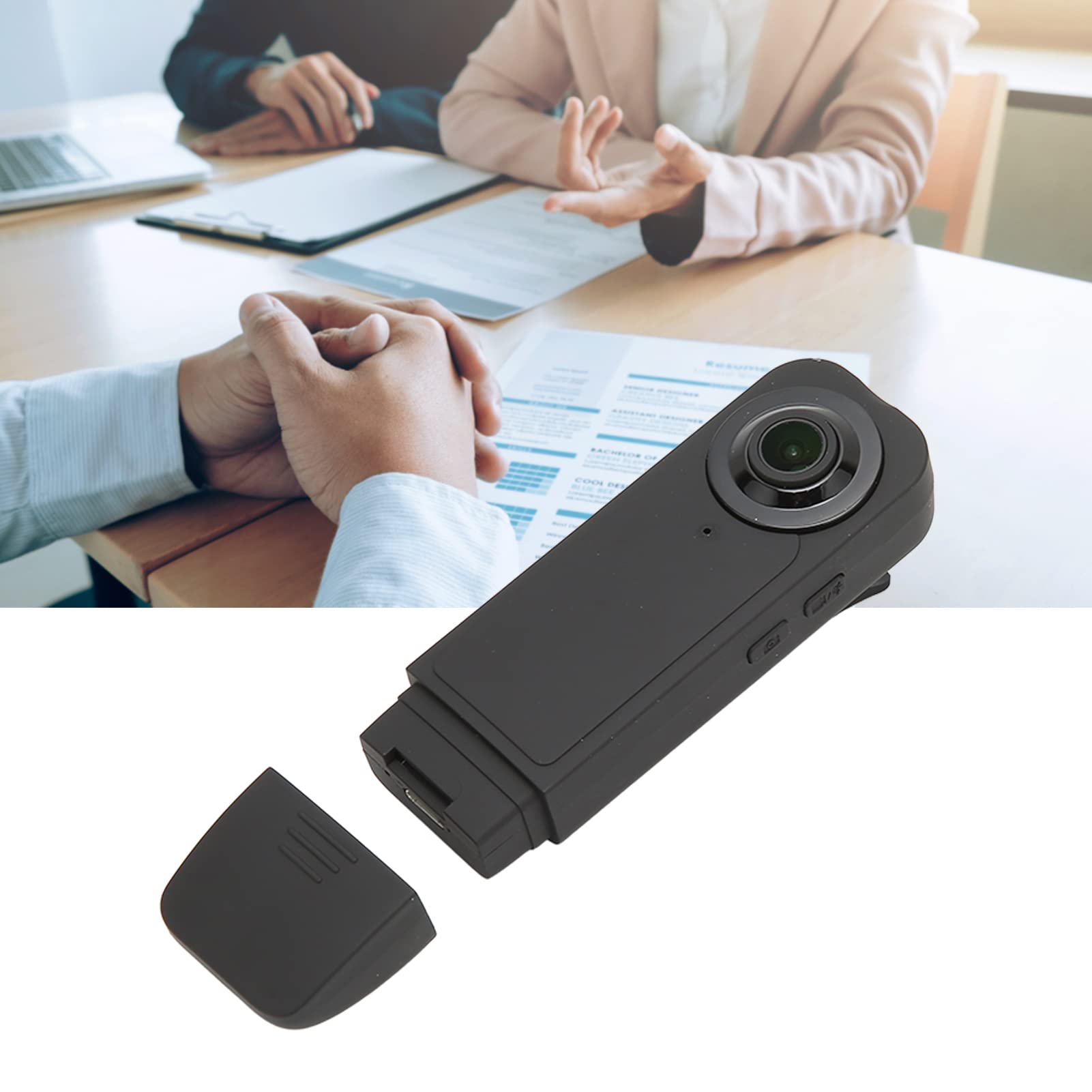 Portable HD 1080P Body Camera - Lightweight Wearable Video Recorder for Law Enforcement, Security Guards & Home Use | Outdoor Action Camera for Police, Patrol & Personal Safety