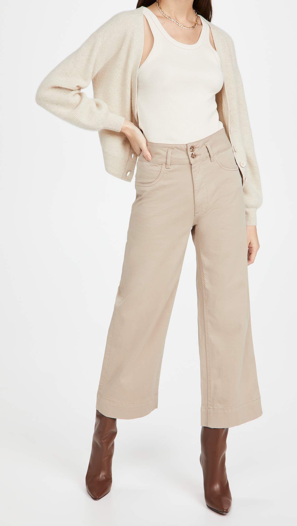 DL1961 Women's Hepburn Wide Leg High Rise Vintage Jeans - Comfortable & Stylish 90s Retro Denim Pants for Casual Wear, Office & Date Night