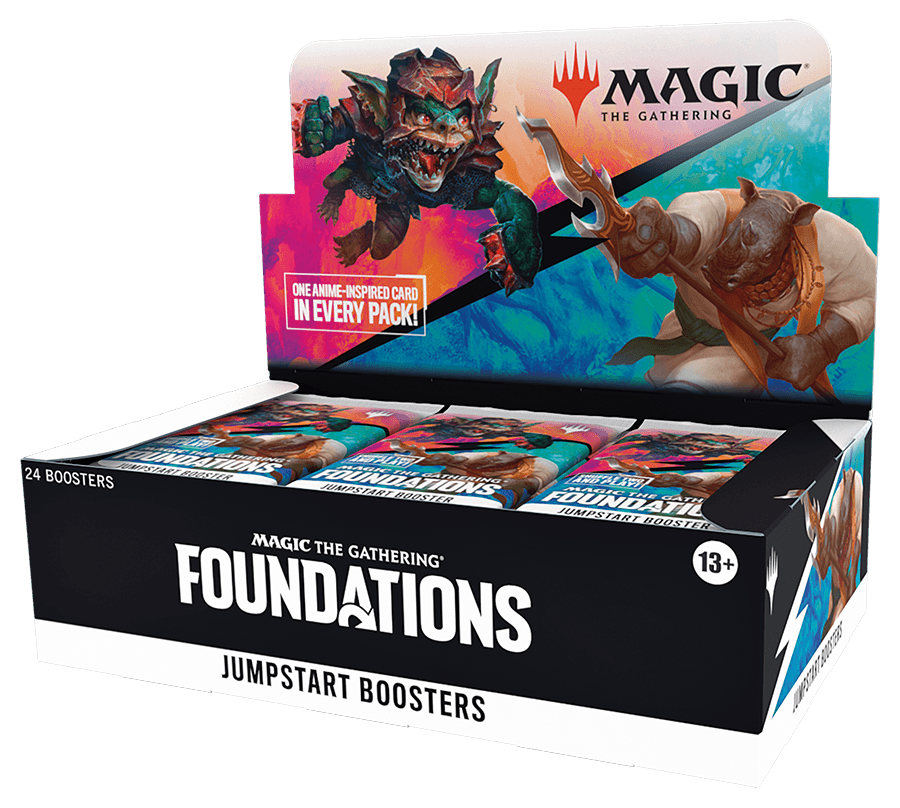 Magic: The Gathering Foundations Jumpstart 2025 Booster Box - 36 Packs for MTG Card Game Collectors & Players - Perfect for Game Nights, Tournaments & Deck Building