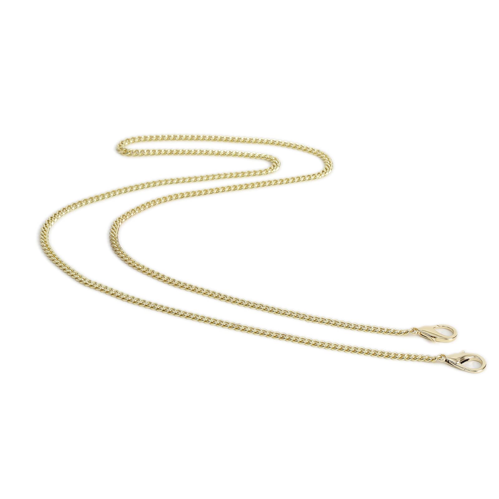 Mini Nice Purse Chain Strap Replacement - 48 Inch Light Gold Handbag Crossbody Shoulder Bag Strap Accessories Charms for Women's Purses, Totes & Clutches | Perfect for Everyday Use, Parties & Travel