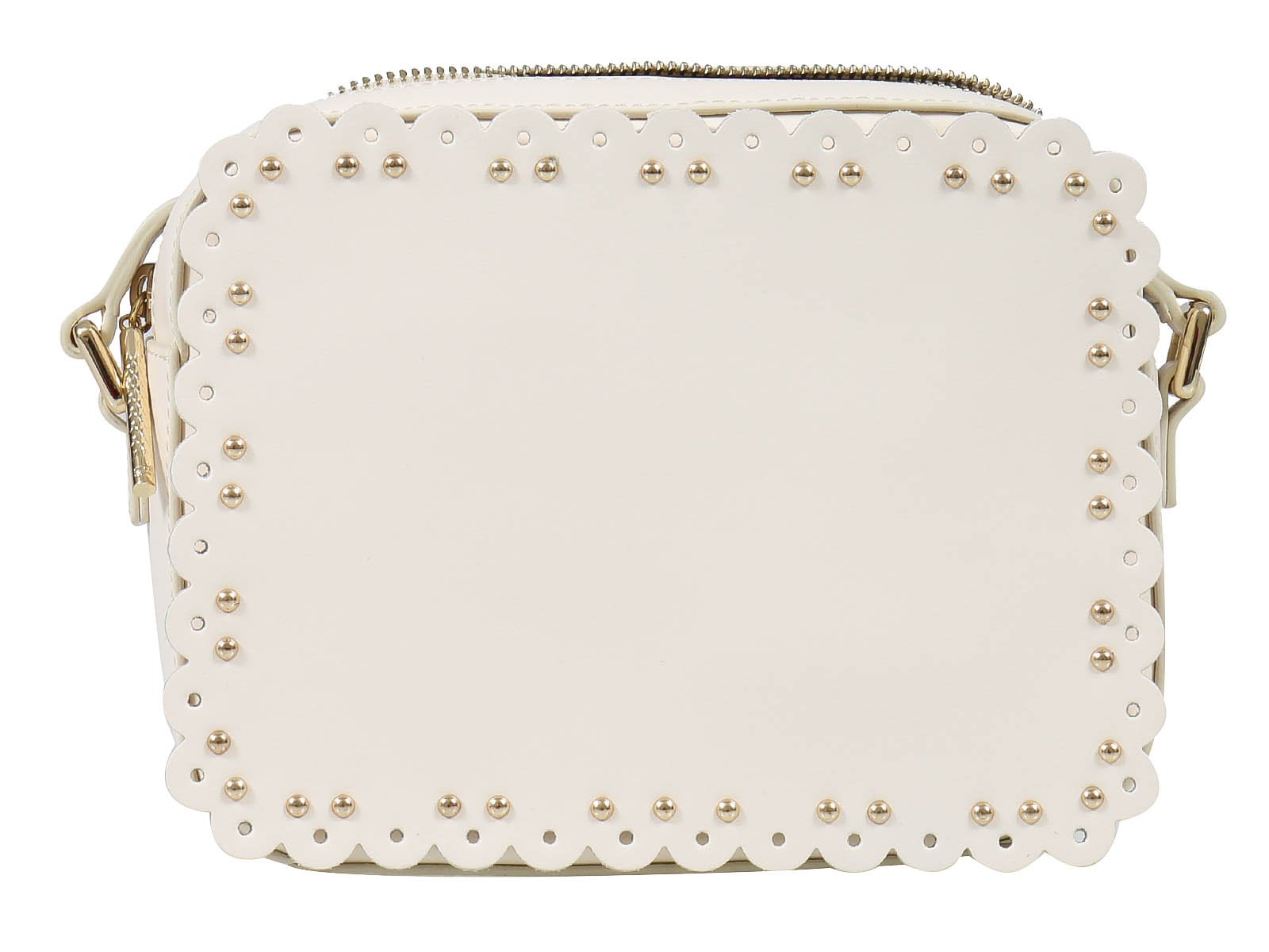 Roberto GWLPEY 010 Leolace 002 White Small Shoulder Bag for Women - Elegant Crossbody Purse for Daily Use, Work, Travel & Special Occasions