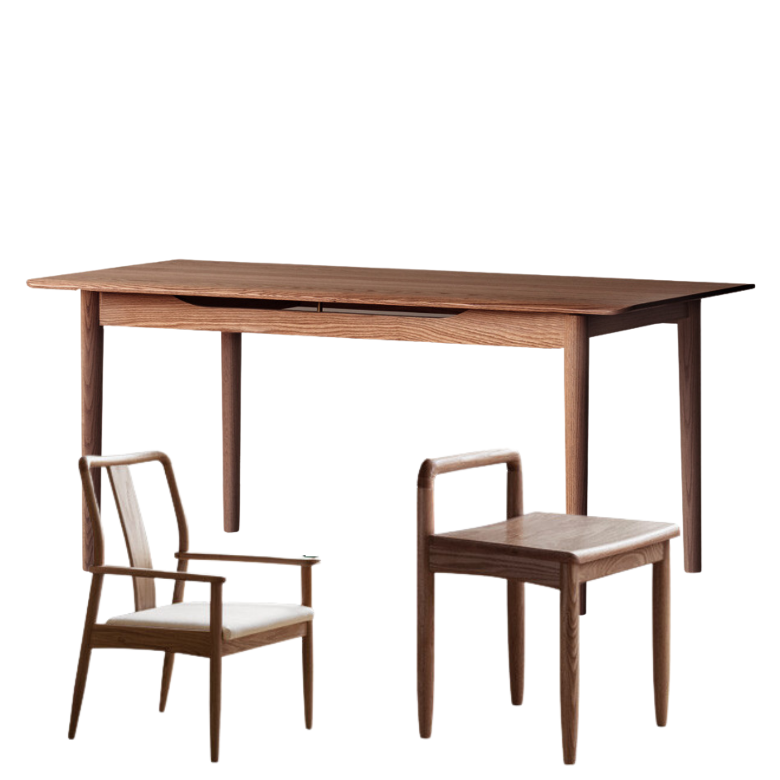 Solid Oak Wood Modern Coffee Table - Stylish & Durable Living Room Furniture for Home Decor & Entertaining