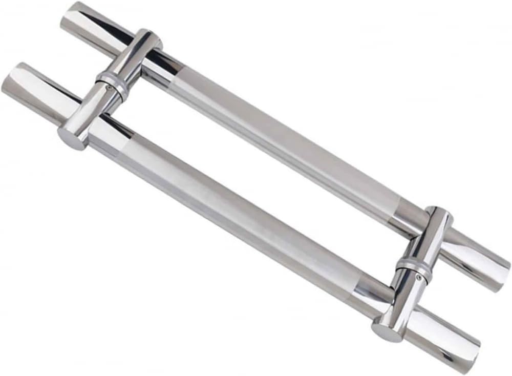 Stainless Steel Shower Door Handles - 800mm for Bathroom & Interior Doors