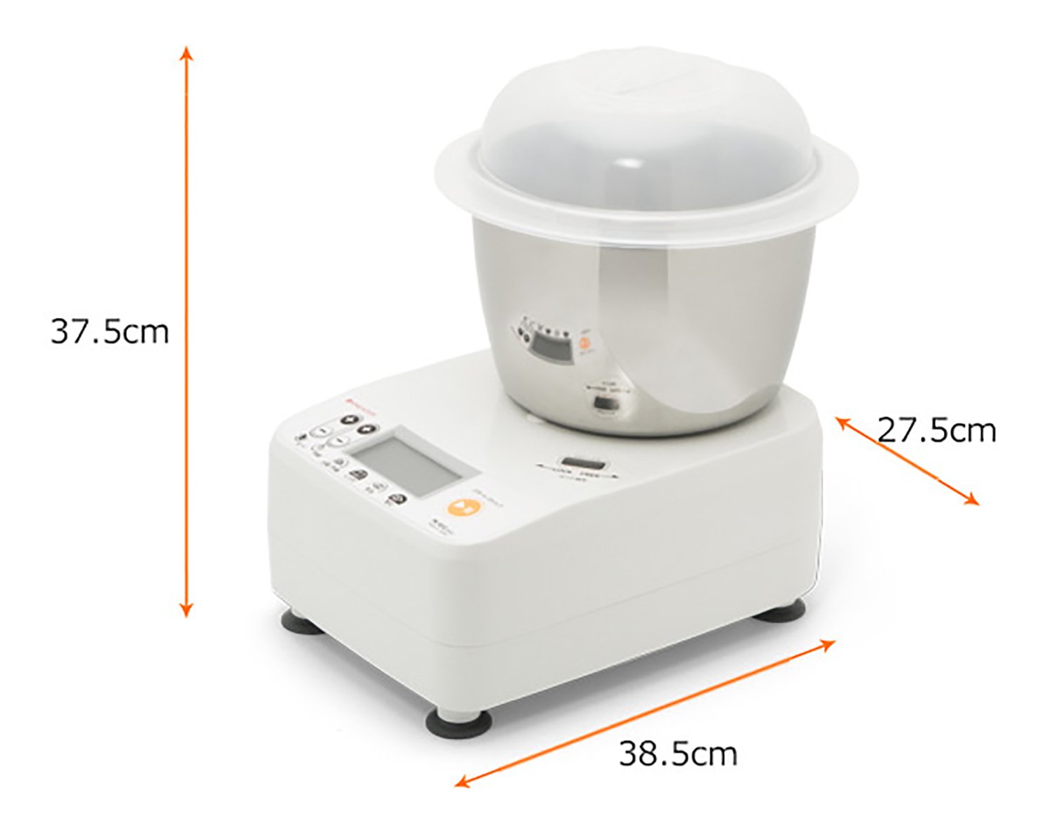 Premium Japanese Bread Kneader PK1012PLUS - High-Quality Dough Mixer for Home Bakers, Perfect for Artisan Bread, Pizza Dough & Pastry Making