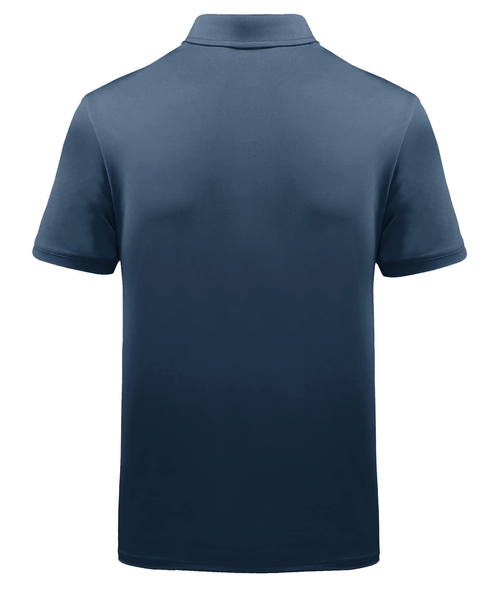 JACKETOWN Men's Golf Polo Shirts - Short Sleeve Printed Casual Shirt for Men - Breathable & Comfortable for Golf, Work & Outdoor Activities