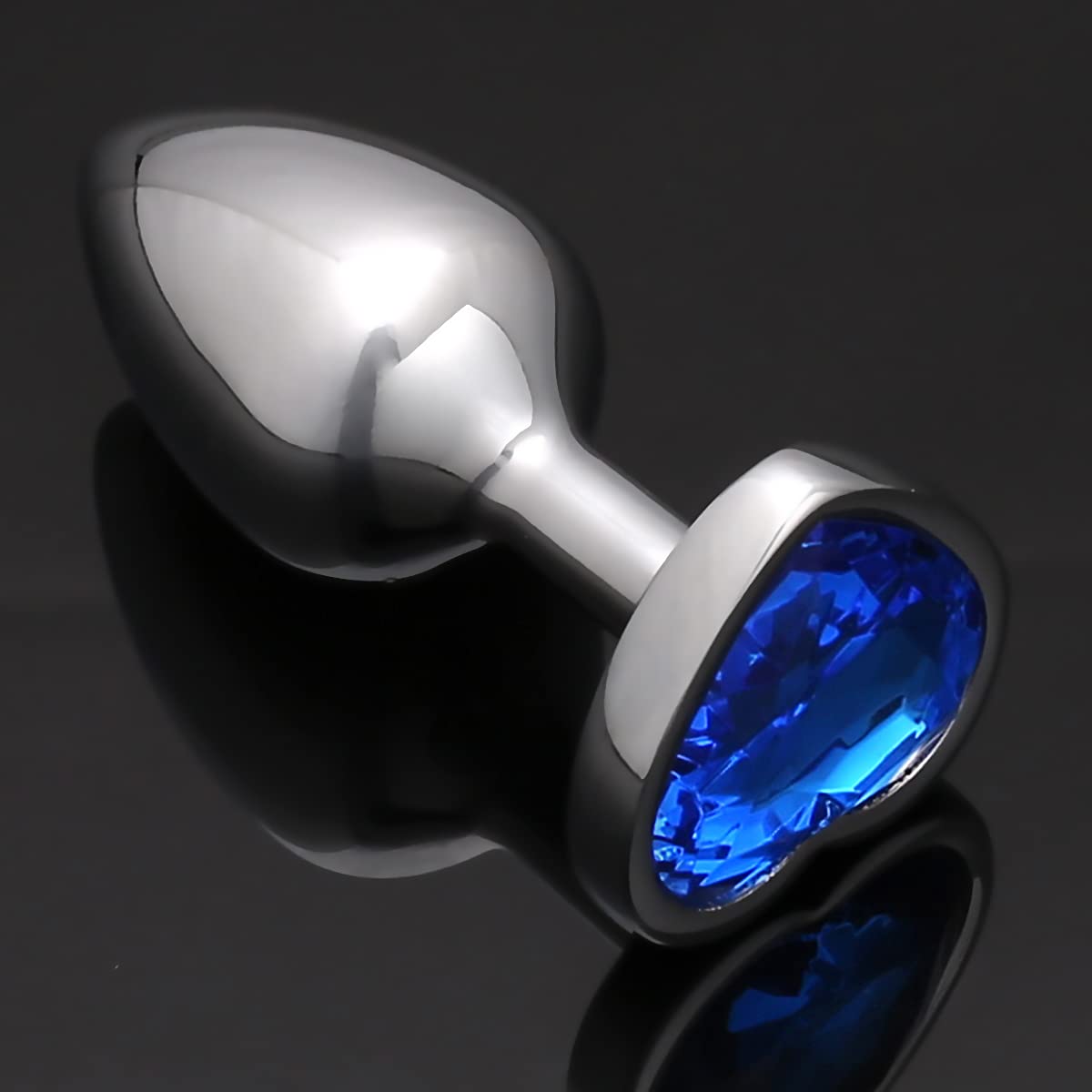 Premium Super Steel Anal Plug - Comfortable & Safe Fetish Sex Toy for Men & Women (Blue) - Perfect for Solo Play, Couples & BDSM Exploration