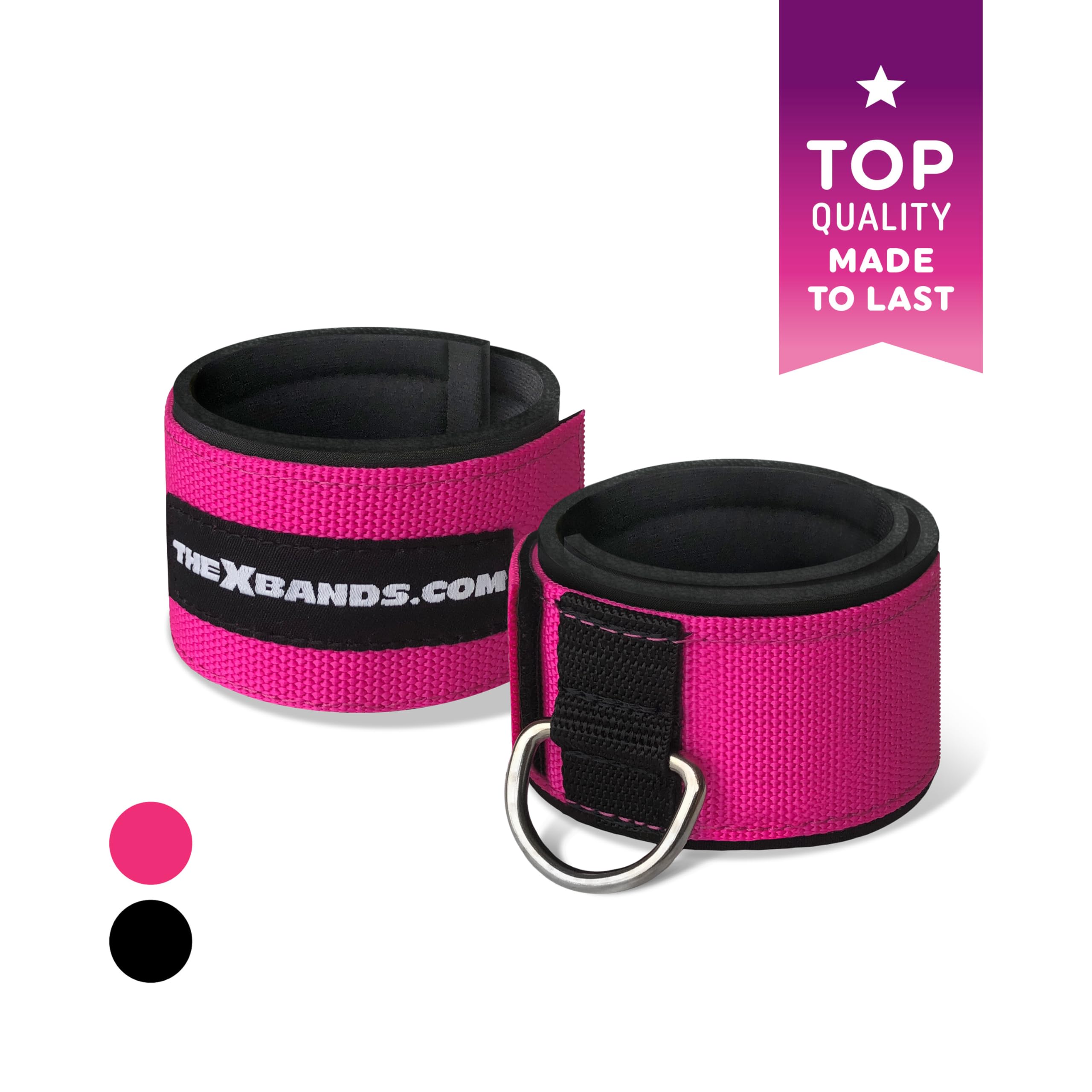 Premium Gym Cable Attachments - Heavy Duty X Bands for Home & Commercial Fitness Equipment - CrossFit, Strength Training & Cable Machine Workouts - Ideal for Home Gyms, Functional Training & Pulley Systems