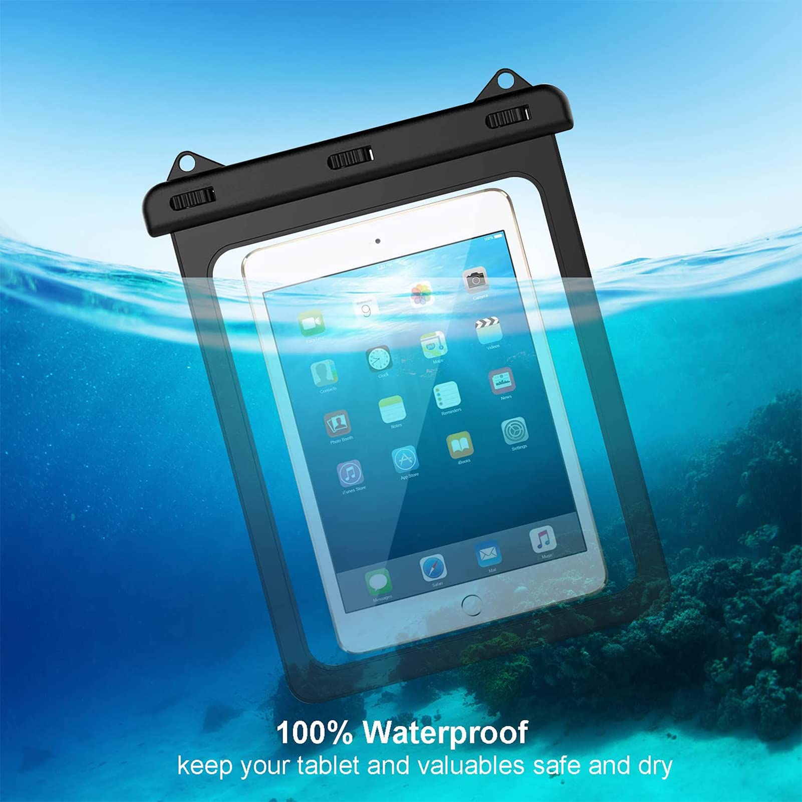 Waterproof iPad Case Universal Dry Bag Pouch for iPad Pro 12.9