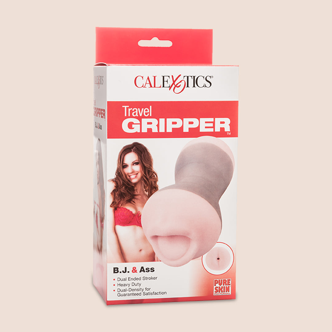 Double-Sided Travel Gripper Masturbator for Men - Portable & Discreet Adult Toy for Solo Pleasure, On-the-Go Use, and Stress Relief