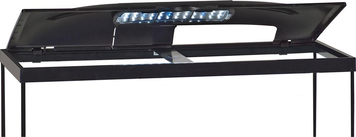 MarineLand LED Aquarium Light Hood - Adjustable Day & Night Lighting for Freshwater & Saltwater Fish Tanks | Perfect for Home, Office & Aquatic Pet Stores