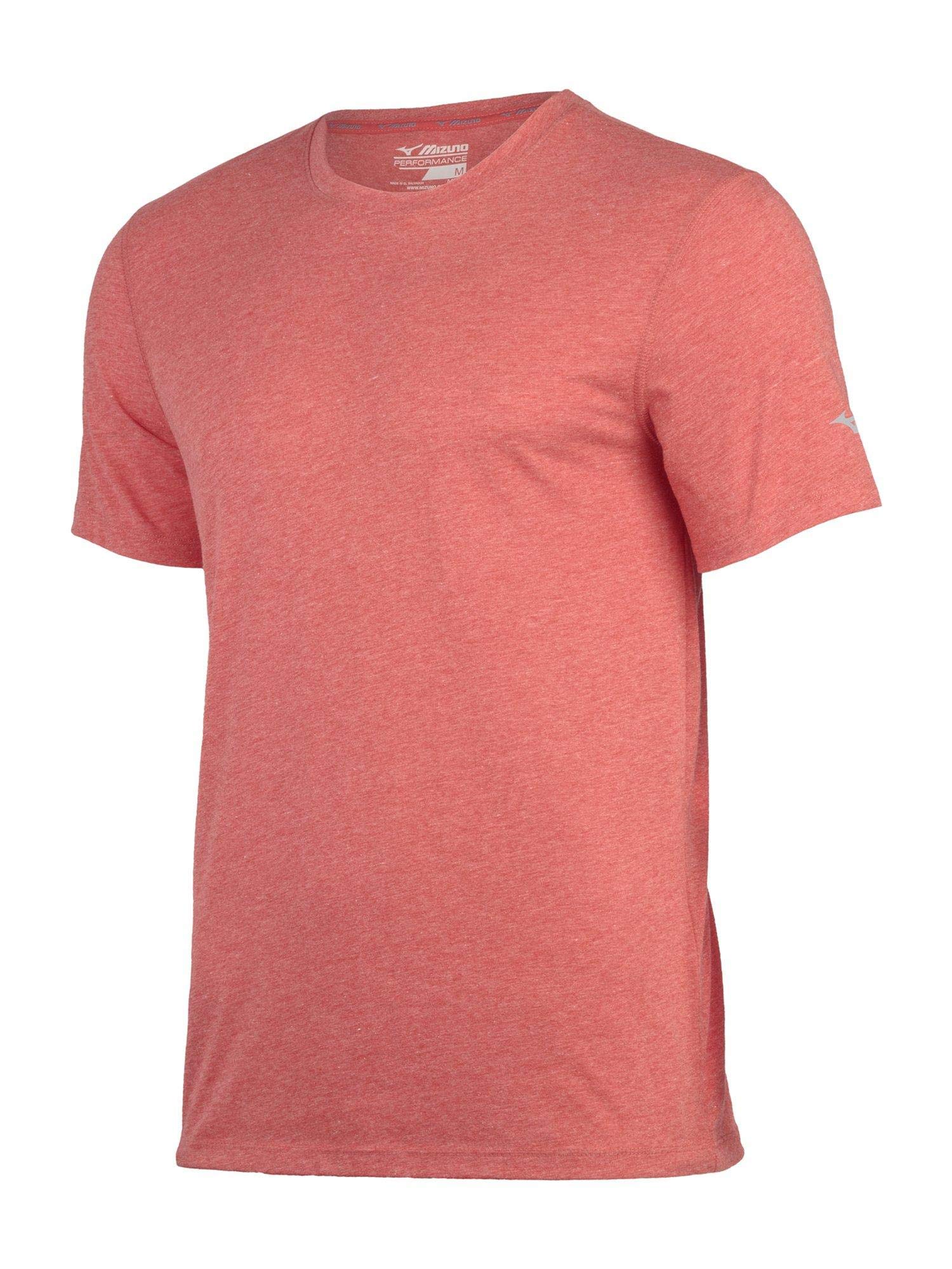 Mizuno Men's Running Shirt - Breathable Performance Tee for Training & Workouts | Gym, Jogging, and Outdoor Sports Apparel