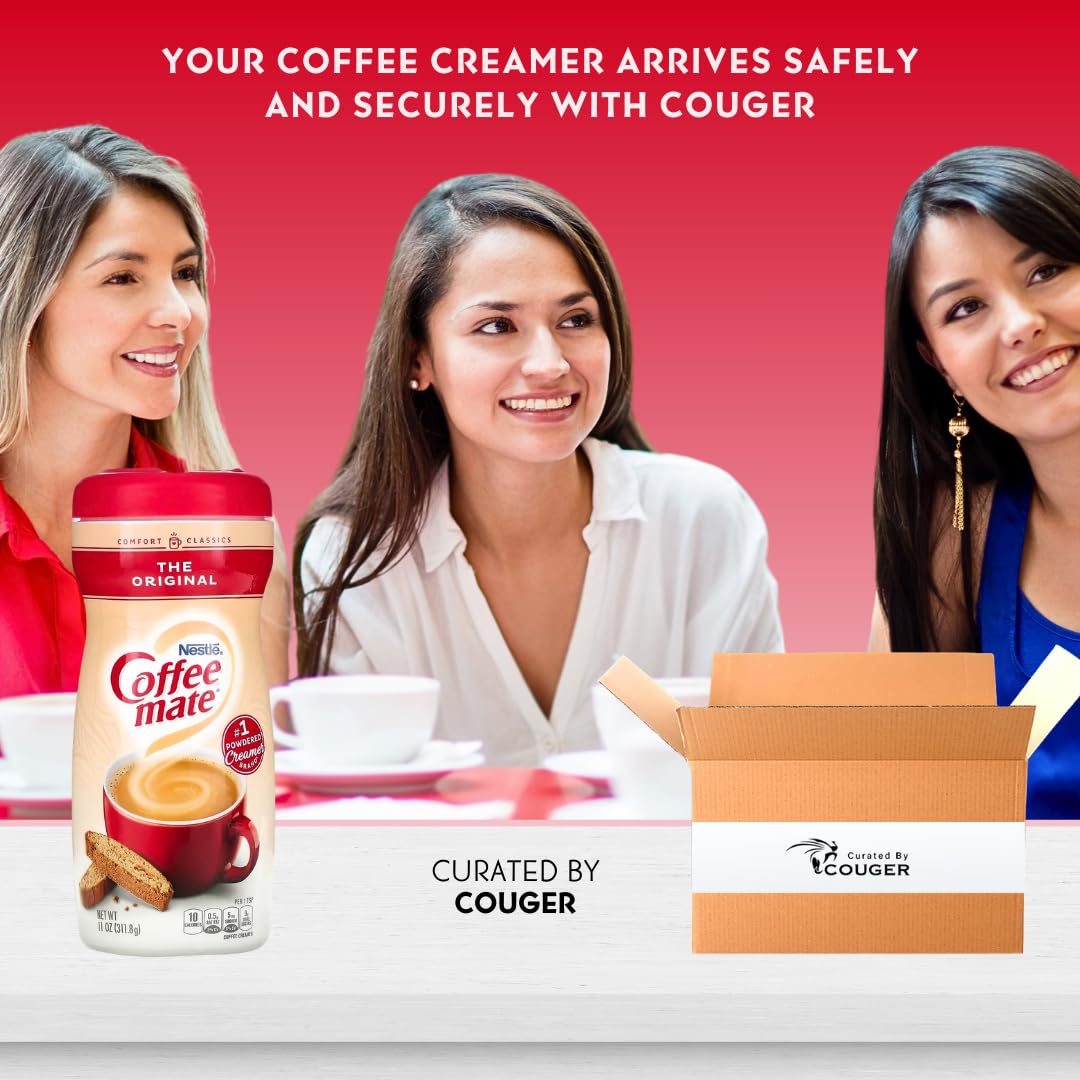 Coffee Mate Original Powdered Coffee Creamer, 11 Ounce (3-Pack) - Non-Dairy Creamer for Coffee & Tea - Perfect for Office, Home & Travel Use