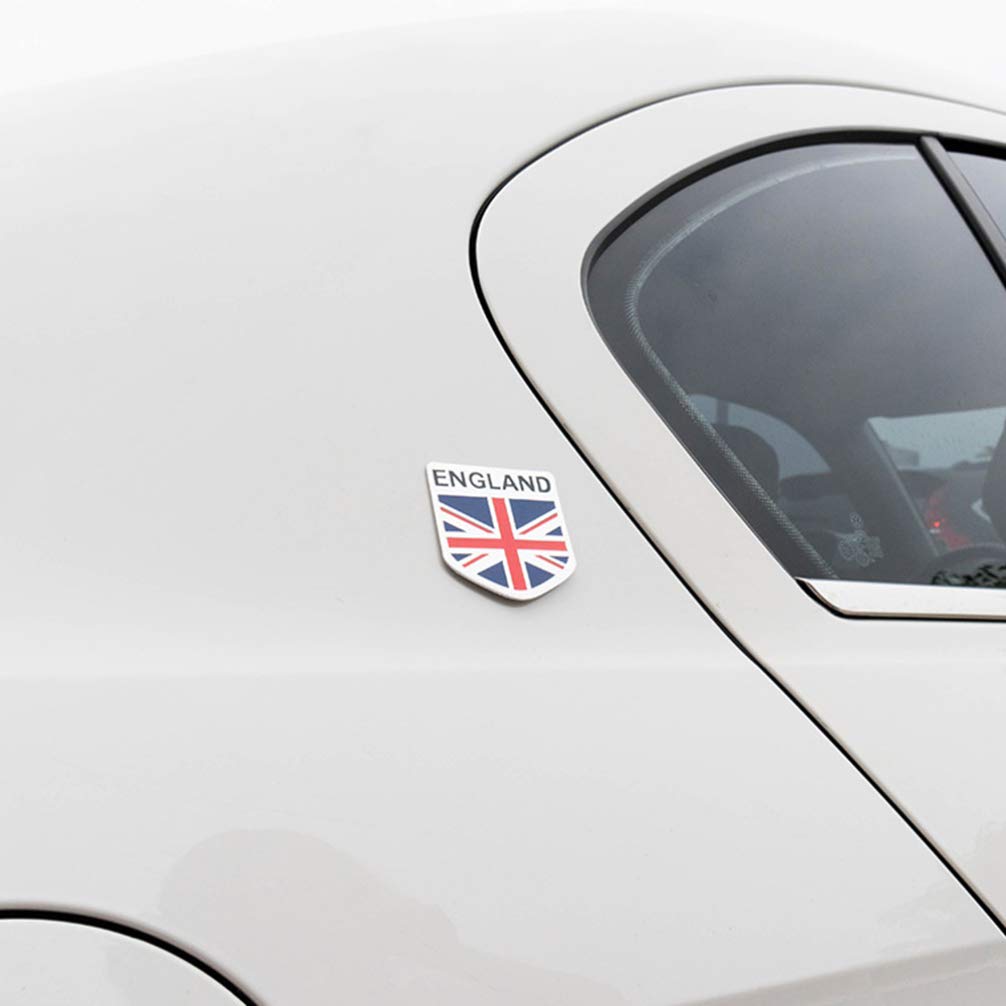LIOOBO England Flag Car Sticker - Waterproof British Flag Decal for Car Window, Bumper, Laptop - Perfect for UK Fans, Football Supporters & Patriotic Decor