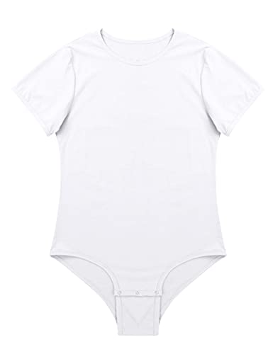 White Round Neck