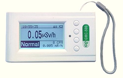 GQ GMC-500-RPS Portable Nuclear Radiation Detector with Extendable Probe - Monitor Alpha, Beta, Gamma & X-Ray for Home Safety, Industrial Use & Emergency Preparedness