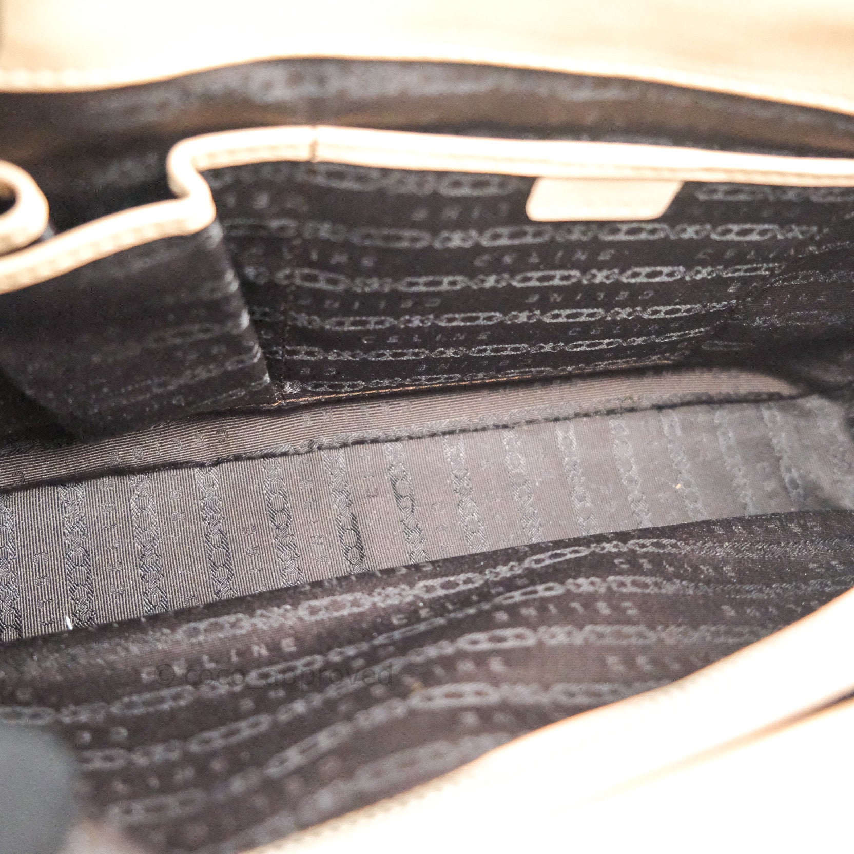 Vintage Céline Cream Boogie Handbag - Luxury Leather Shoulder Bag for Women | Perfect for Office, Travel & Evening Events