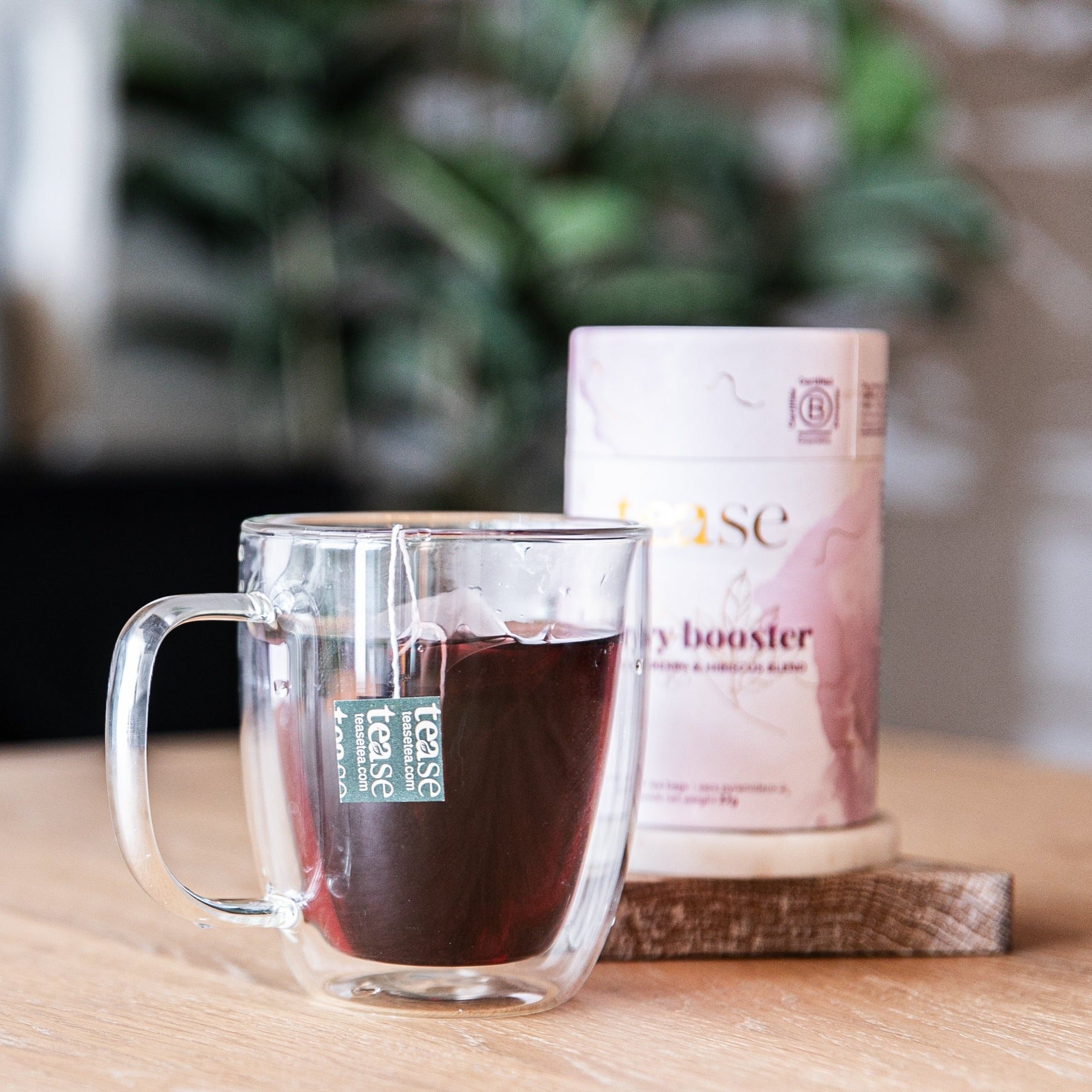 Tease Berry Booster - Natural Energy & Focus Supplement for Workouts & Study | Boost Performance & Mental Clarity