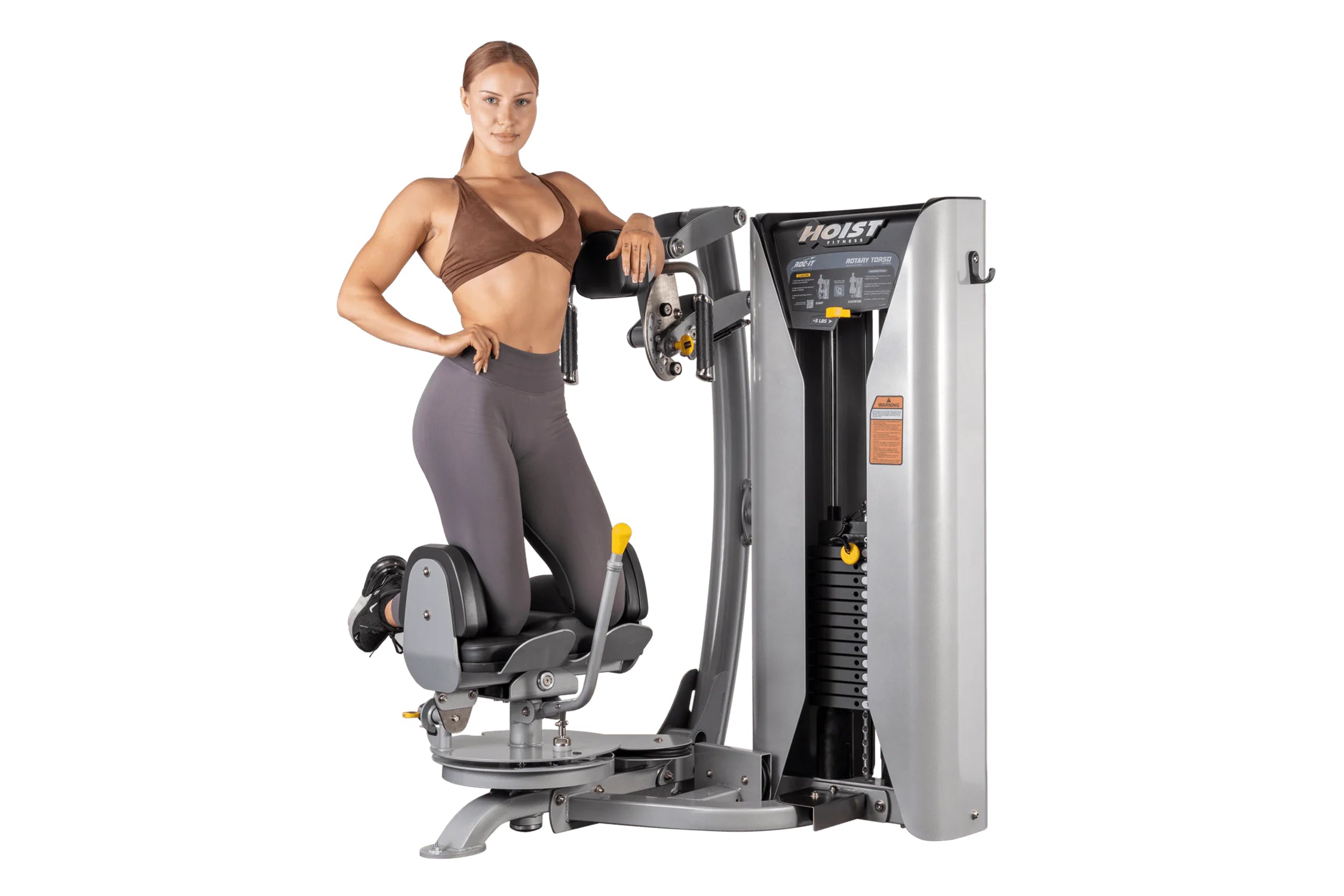 Hoist ROC IT Rotary Torso Machine (RS 2602) - Professional Gym Equipment for Core Strength Training - Perfect for Home & Commercial Fitness Centers