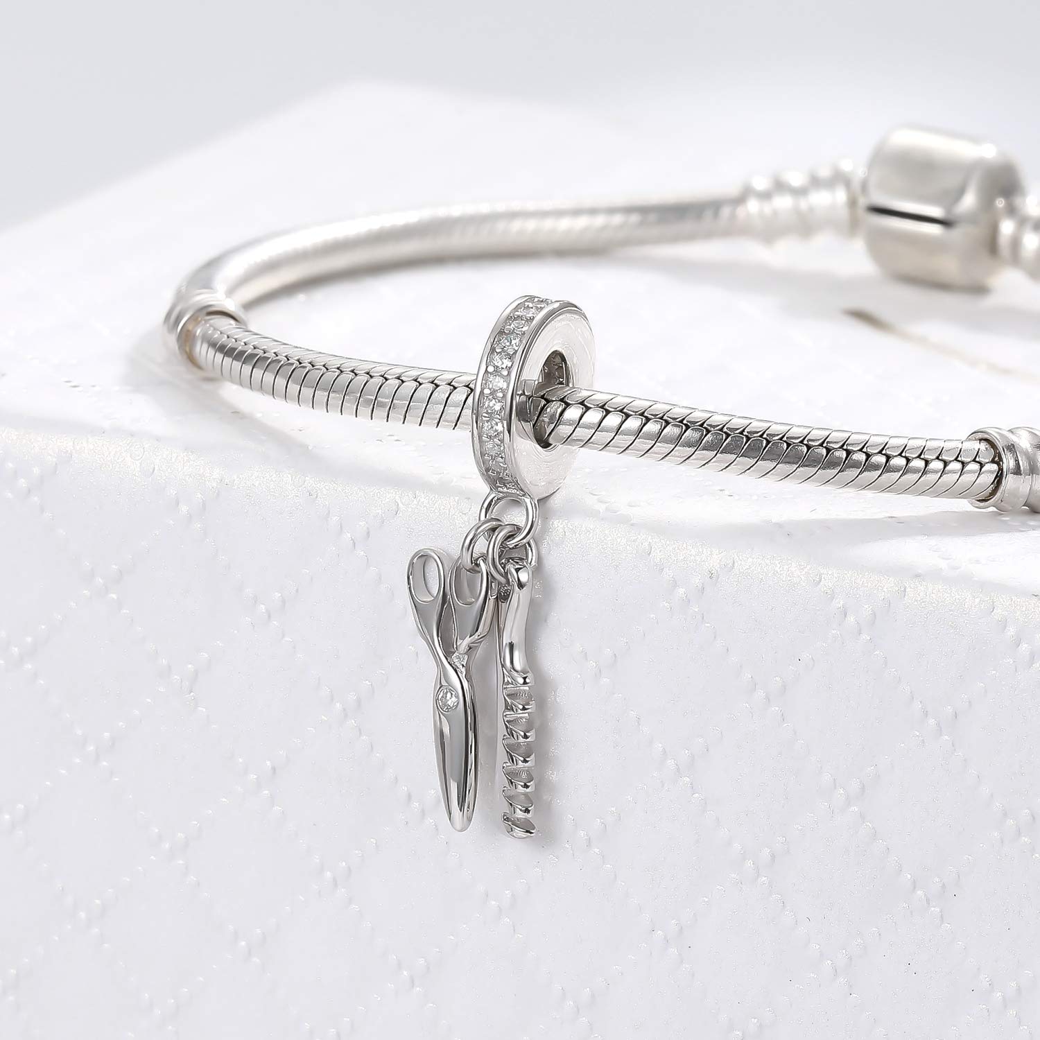 925 Sterling Silver Charms Beads for Pandora Bracelets & Necklaces - Elegant Jewelry Gifts for Women, Perfect for Birthdays, Anniversaries and Everyday Wear