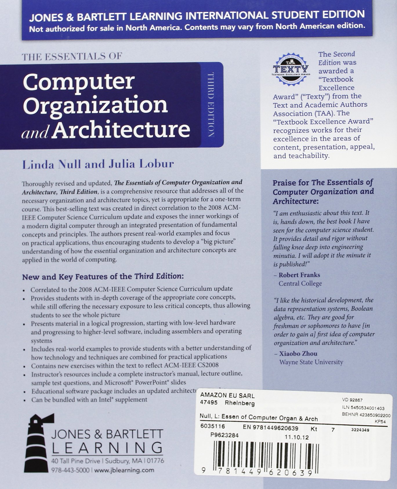 Computer Organization and Architecture Essentials: Optimized Guide for IT Professionals and Students in System Design