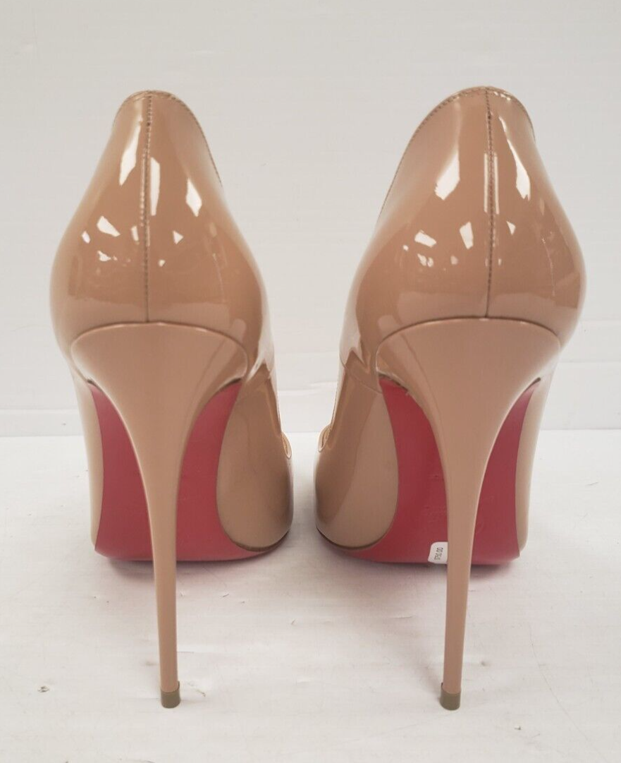 Christian Louboutin SO KATE 120mm Patent Leather Pumps - Women's Size 9 Luxury High Heels for Weddings, Parties & Special Occasions