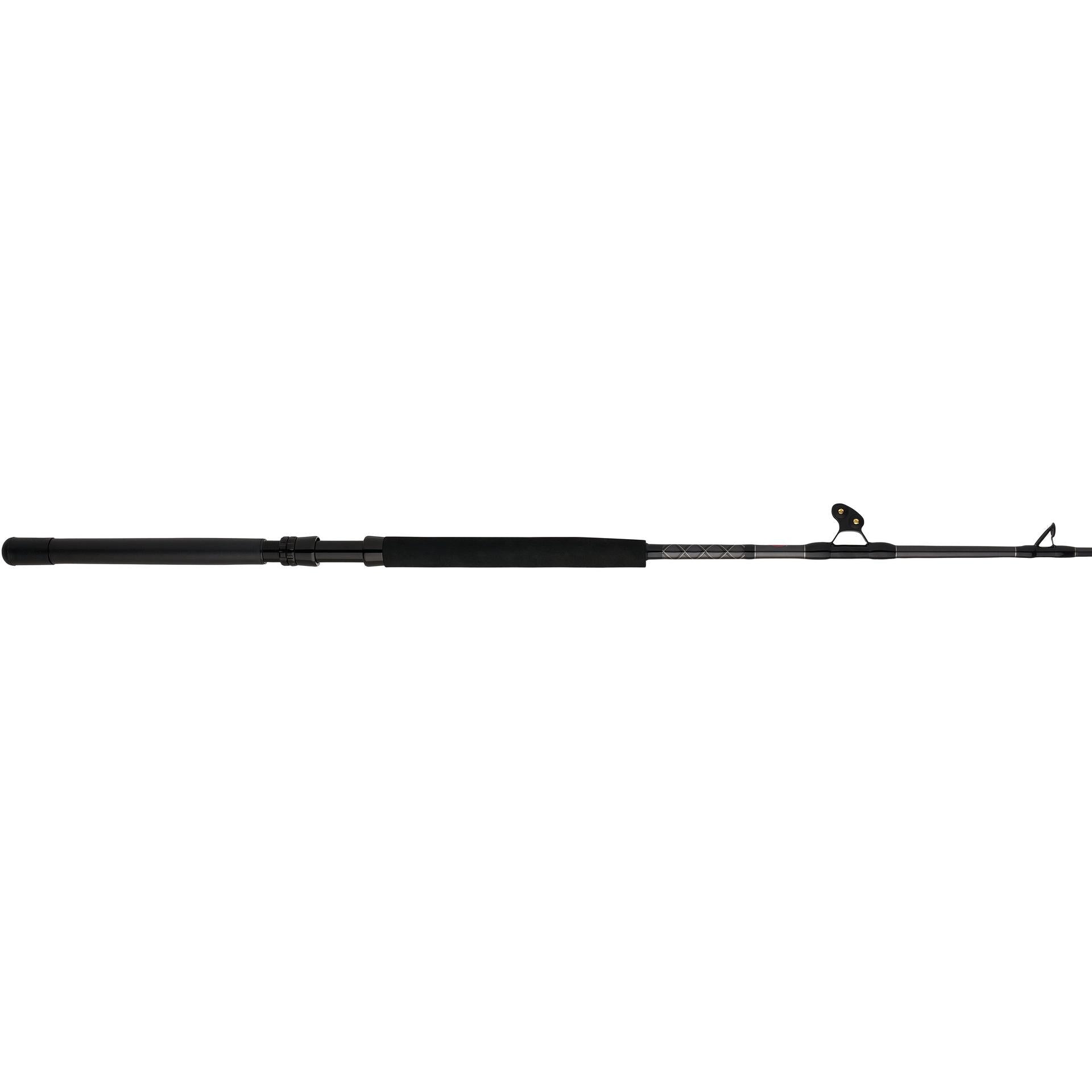 Ally™ II Straight Butt Conventional Boat Rod - Heavy Duty Saltwater Fishing Rod for Offshore & Inshore Angling - Perfect for Trolling, Bottom Fishing & Casting from Boats, Piers & Docks