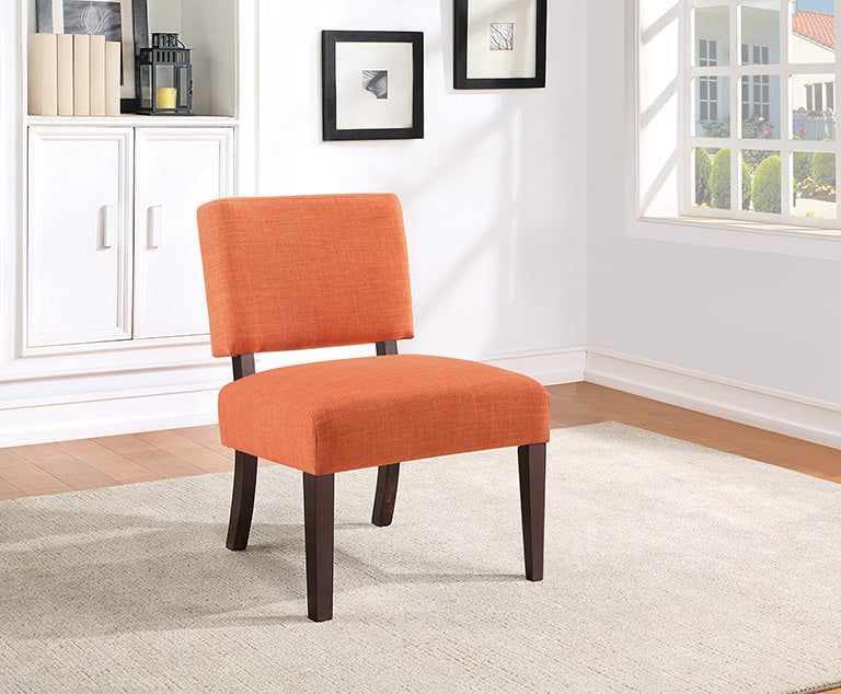 Office Star Ave Six Jasmine Accent Chair in Maze Pattern - Stylish Modern Lounge Chair for Living Room, Bedroom, or Office Decor