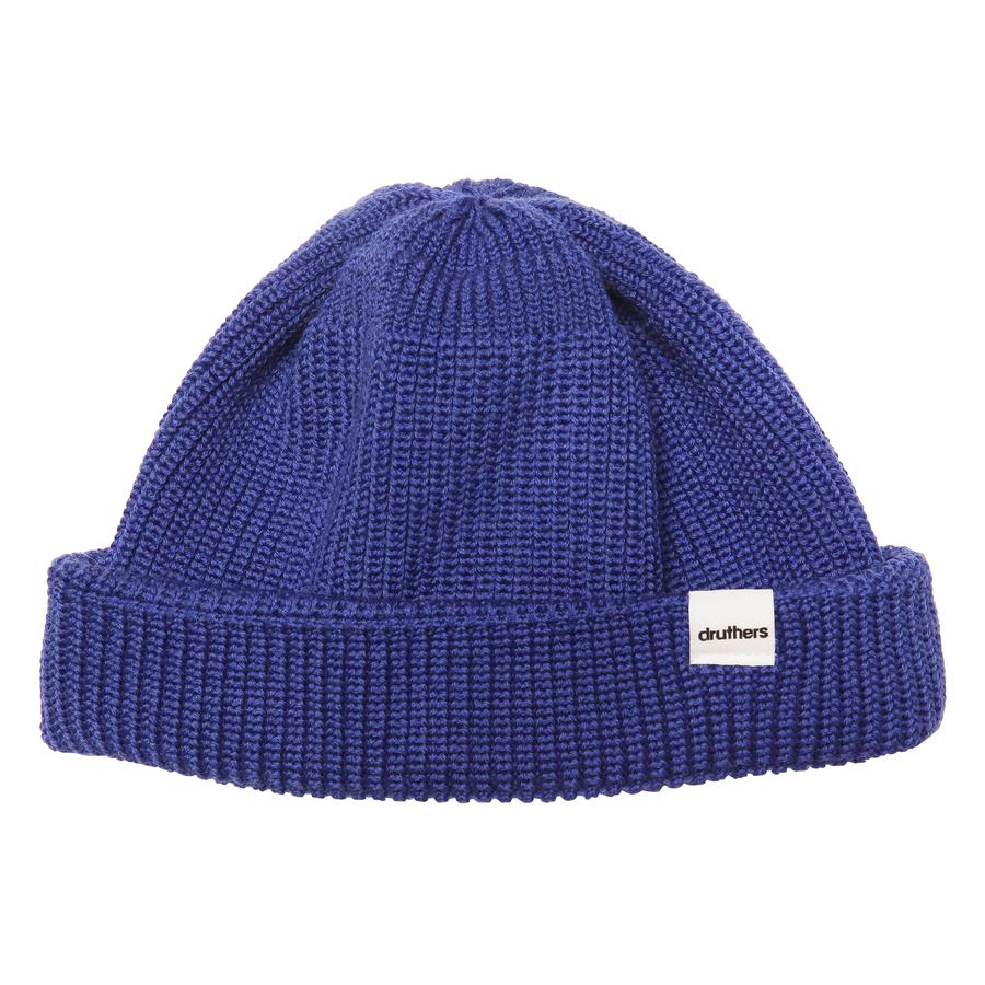 Druthers NYC Merino Wool Dockworker Hat for Men - Warm Winter Beanie with Brim - Water-Resistant & Breathable - Perfect for Outdoor Activities, Fishing, and Cold Weather Protection
