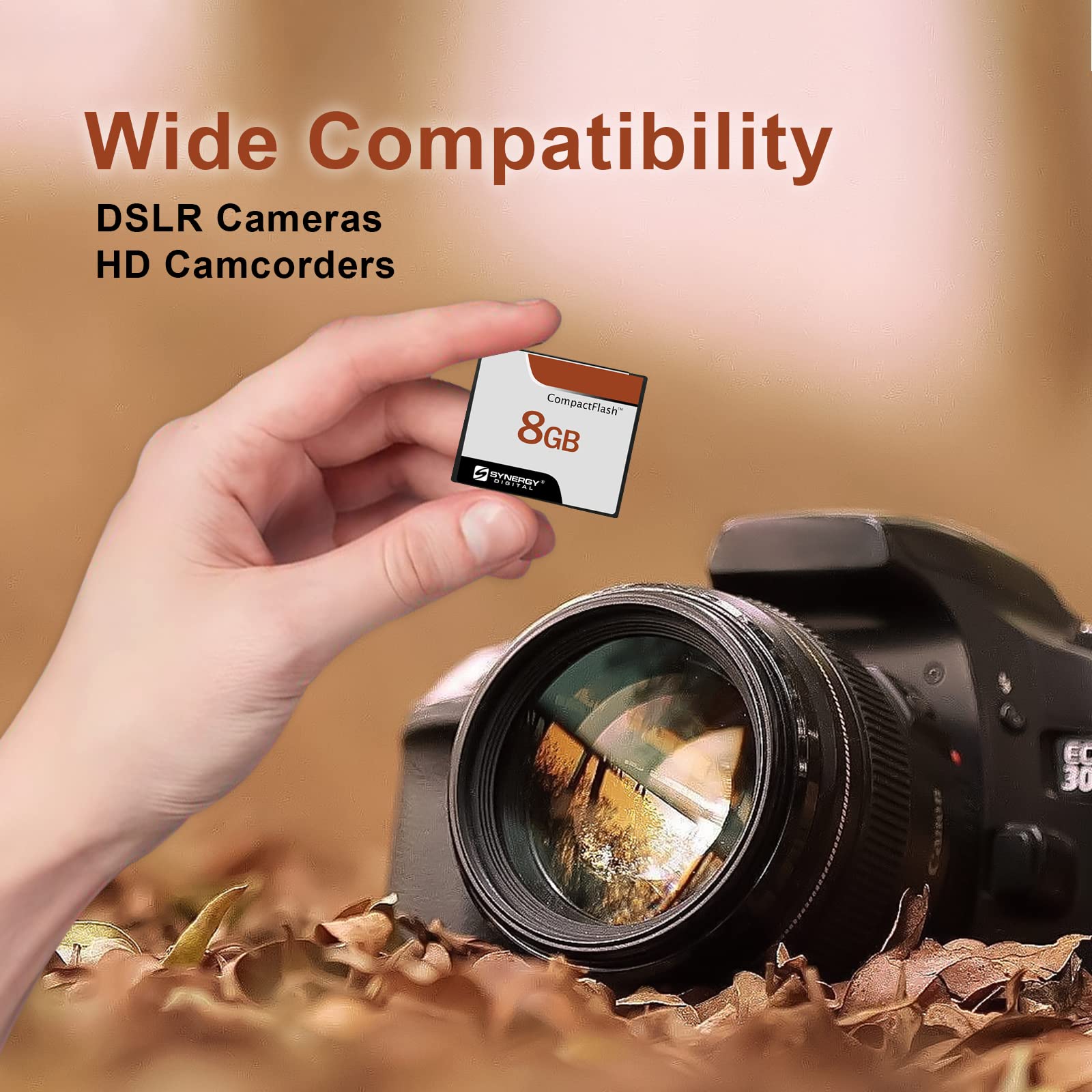 Canon Powershot A85 8GB CompactFlash Memory Card - High-Speed Digital Camera Storage for Photos & Videos - Perfect for Travel, Events & Professional Photography
