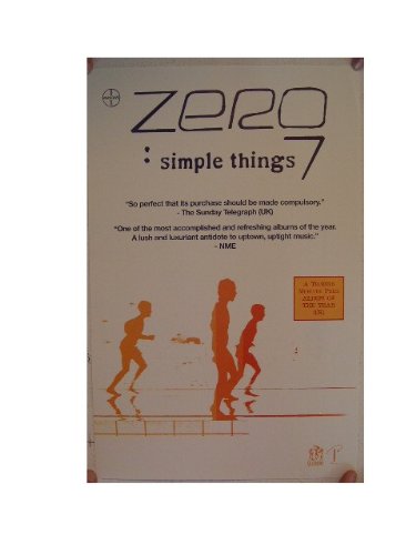Zero 7 Seven Poster - Simple Things Album Art Print - Music Wall Decor for Bedroom, Living Room & Office