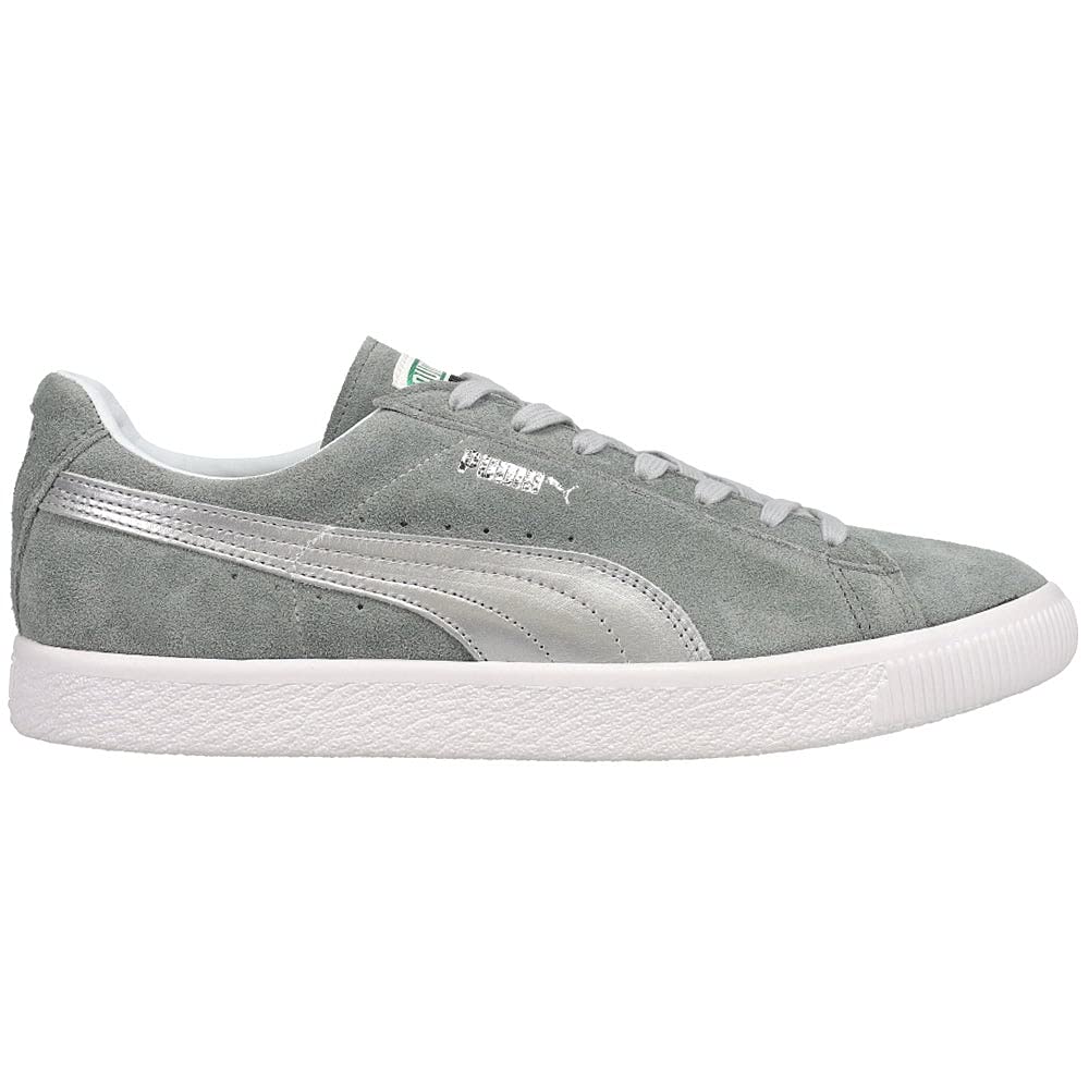 PUMA Men's Suede Vintage Japan-Made L Sneakers - Casual Grey Shoes for Walking, Streetwear & Retro Fashion