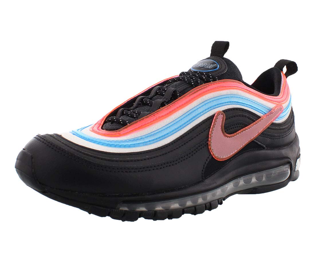 Nike Air Max 97 OA GS 'Neon Seoul' Running Shoes - Ci1503-001 - Lightweight Cushioned Sneakers for Women & Girls - Perfect for Running, Gym Workouts & Street Fashion