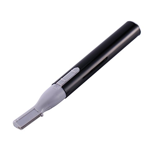 Portable Electric Eyebrow Shaver & Trimmer - Painless Facial Hair Remover with Precision Comb for Women & Men | Easy Cleaning & Rechargeable | Perfect for Travel, Home Use & Salon Grooming