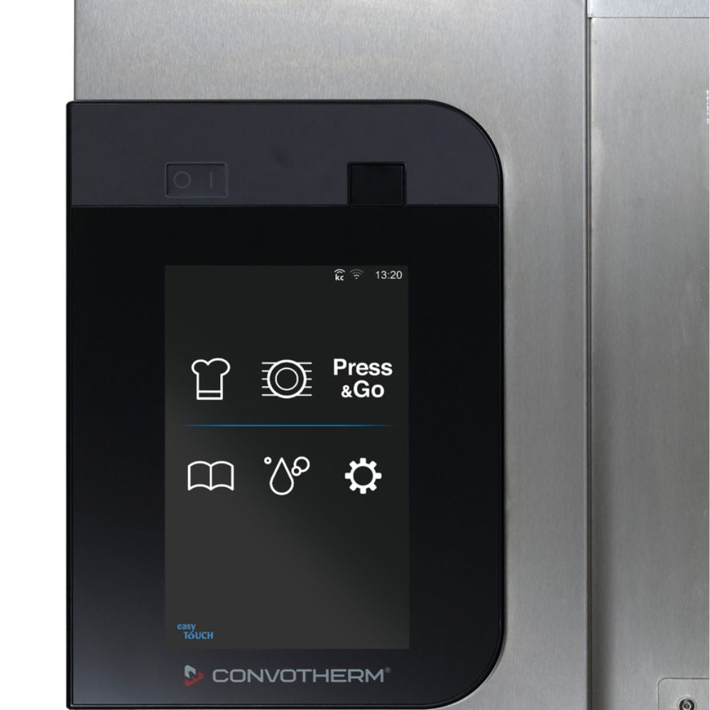 Convotherm Maxx Pro C4ET20.20EB Full Size 20 Pan Electric Combi Oven - 240V Commercial Roll-In Convection Steam Oven with EasyTouch Controls for Restaurants, Bakeries & Catering Services