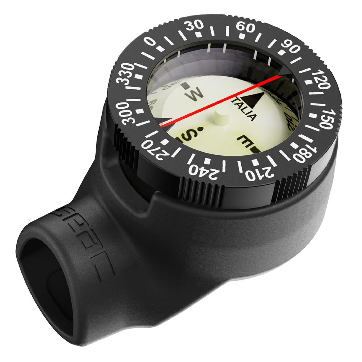 Seac Screen Dive Computer Console with SPG and Compass - Professional Scuba Diving Gear for Underwater Exploration & Safety
