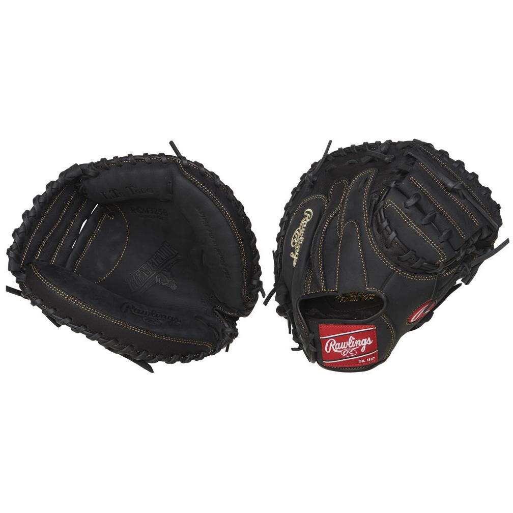 Rawlings Renegade Series 32.5 Inch Baseball Catcher's Mitt - RCM325B - Premium Leather Glove for Youth & Adult Players - Perfect for Training, Games & Competitive Play