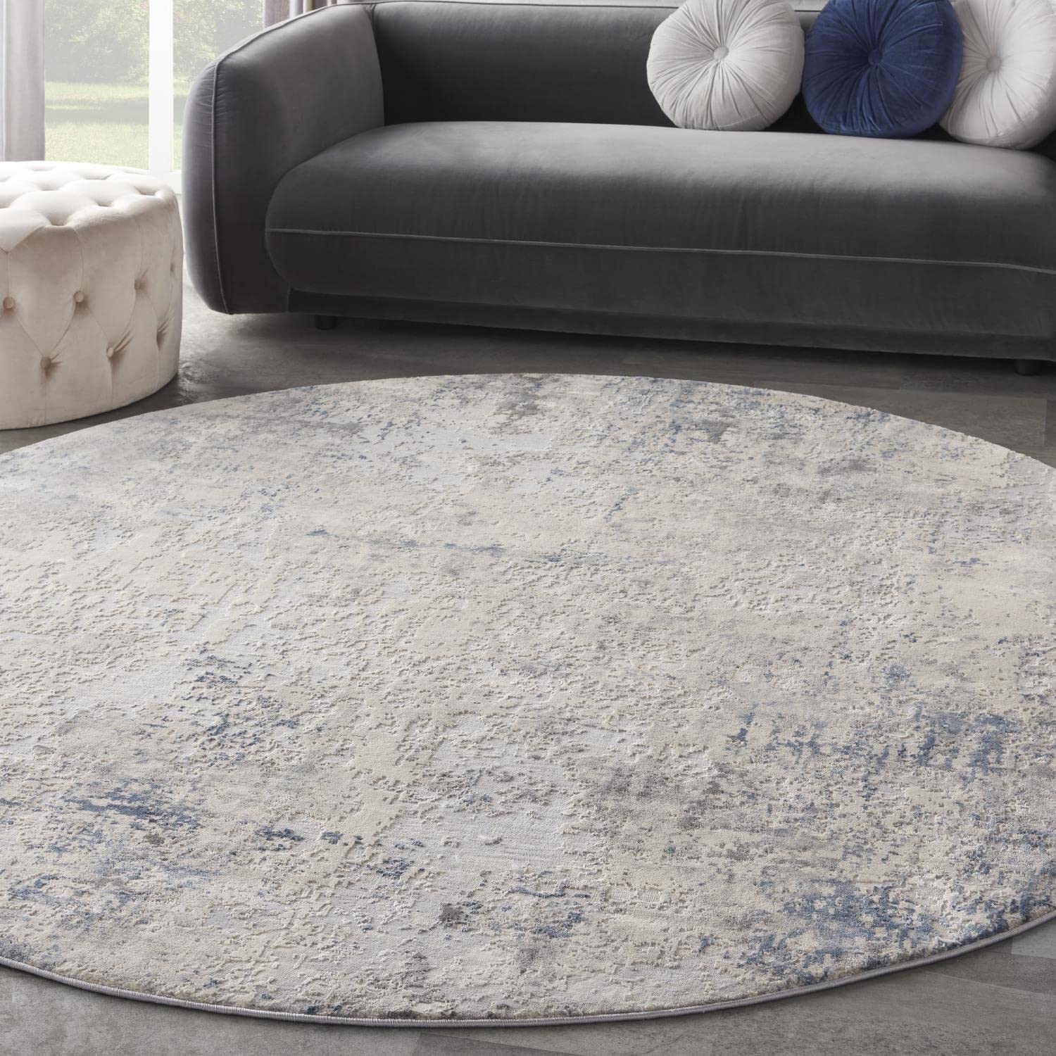 Nourison Rustic Textures Round Area Rug - 5'3
