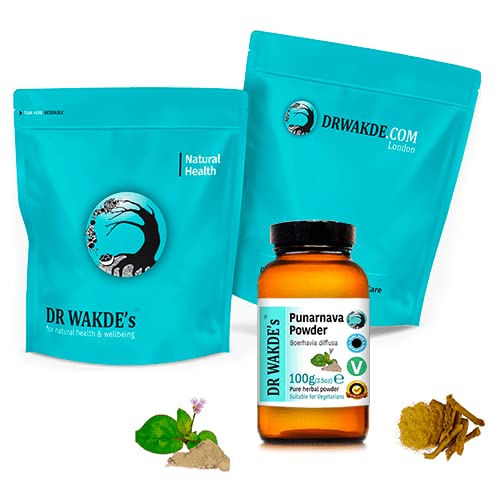 DR WAKDE'S Punarnava Powder (Boerhavia diffusa) - 1Kg (2.2lb) | 100% Pure, Raw & Dried Ayurvedic Herb | Natural Aroma, Freshness & Fine Texture | Vegan, Premium Grade | No Additives or Fillers | Supports Digestion & Detox | Perfect for Herbal Teas, Smoothies & Wellness Routines