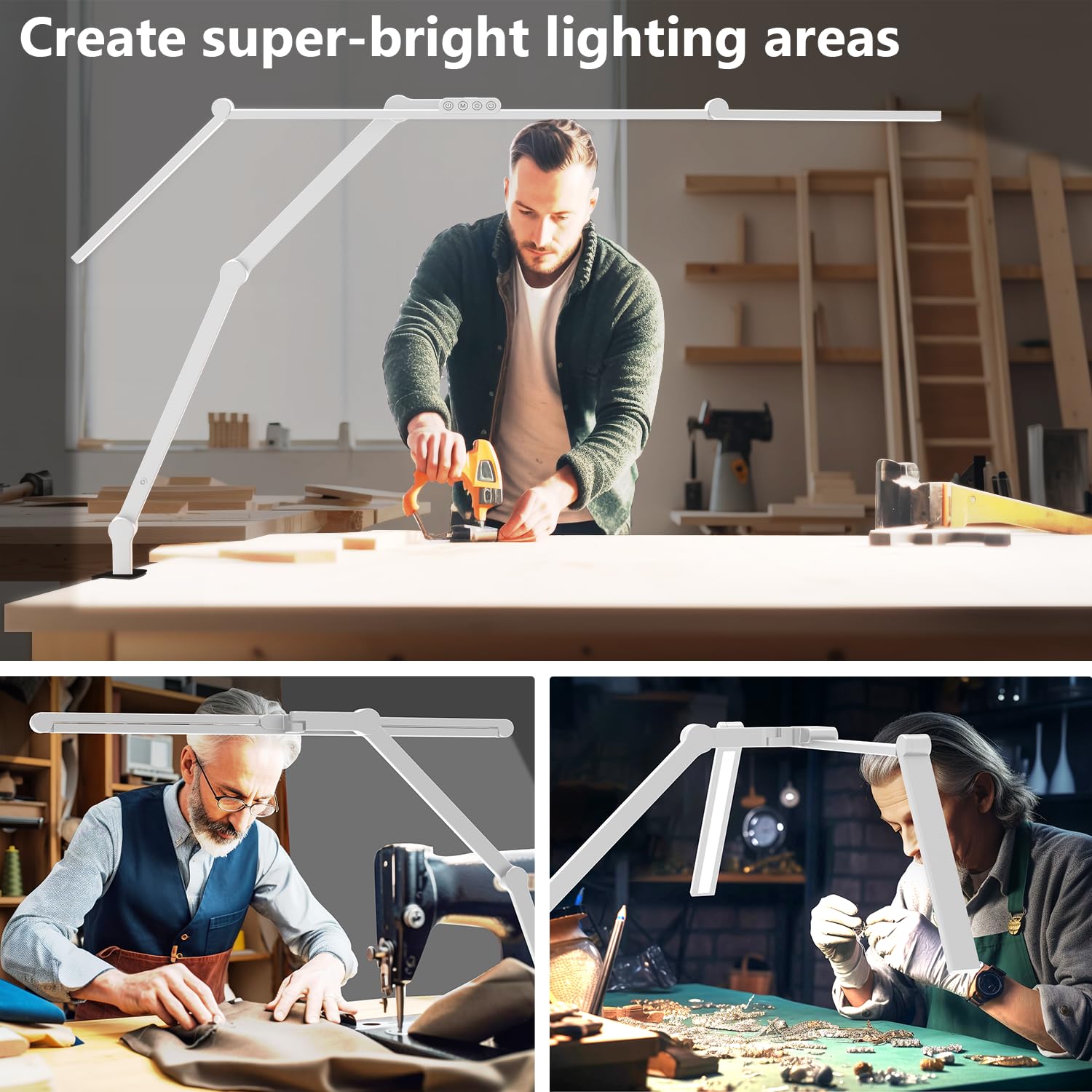 36W Ultra Bright Architect Clamp Desk Lamp - 47