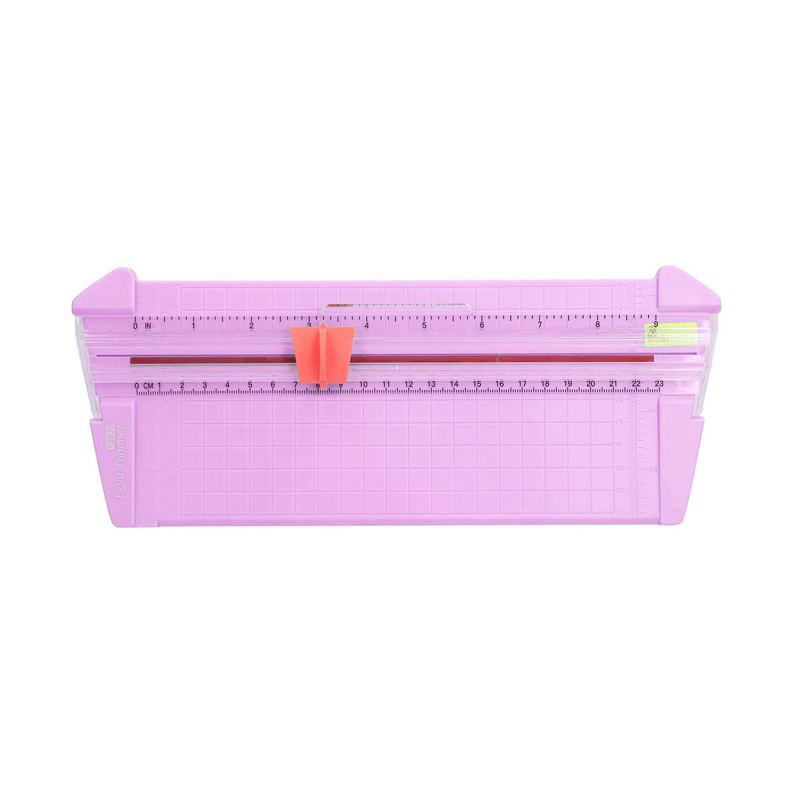 HASAKI Mini Paper Trimmer - Portable Paper Cutter with Accurate Cutting & Positioning, Easy to Use & Replace Blades, Perfect for Scrapbooking, Card Making & Office Use (Lilac Purple)