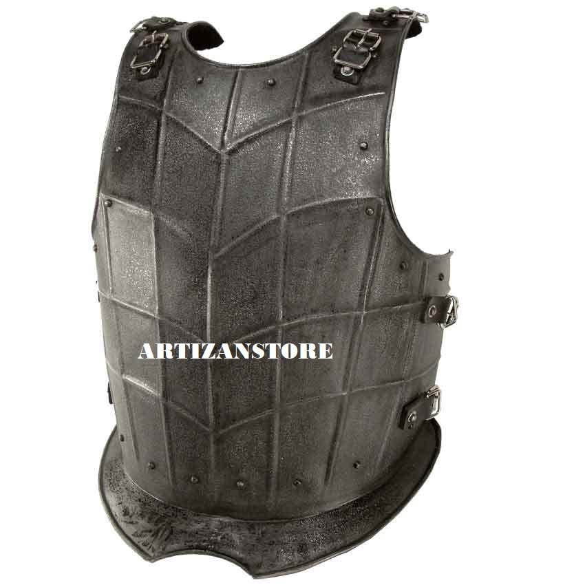Dark Drake Medieval Breastplate - Epic Knight Armor Replica for Cosplay, Halloween & Renaissance Fairs | Authentic Warrior Body Armor Costume for LARP & Historical Reenactment