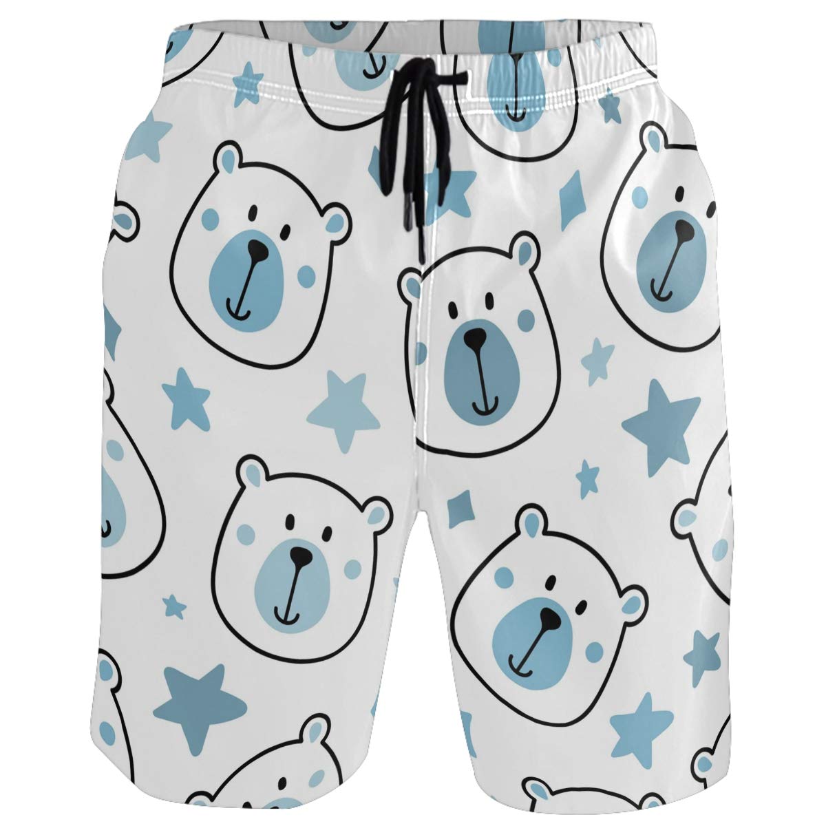 **Visesunny Men's Quick Dry Swim Board Shorts - Lightweight Beach Shorts with Pockets for Swimming, Running & Summer Sports | Perfect for Pool, Surfing & Vacation**