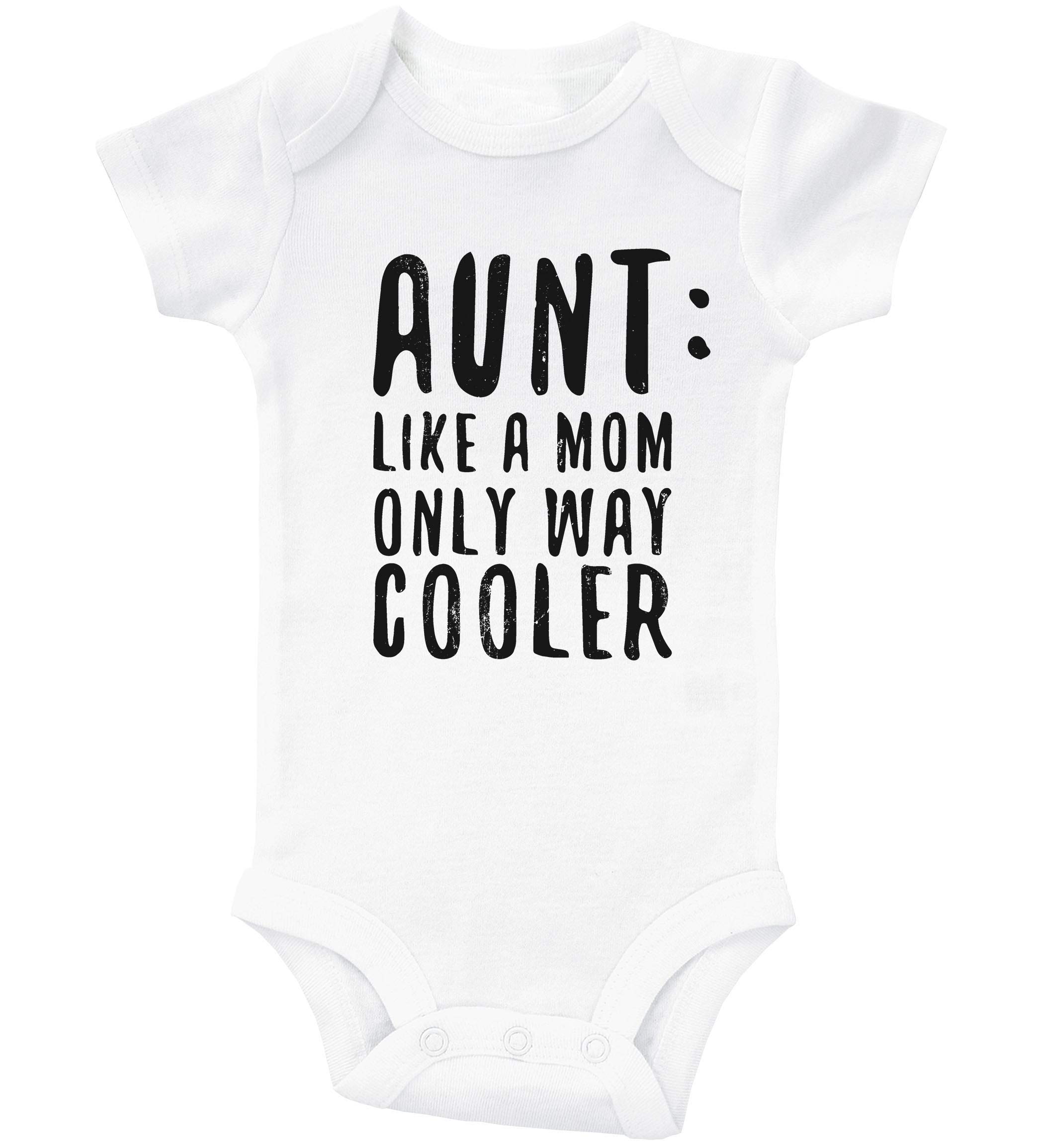 Funny Aunt Onesie - Cooler Than Mom for Parties & Gifts