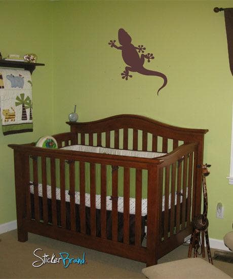Premium Vinyl Wall Decal Sticker - Realistic Gecko Lizard Design #451 | Waterproof & Removable Home Decor for Living Room, Bedroom, Nursery