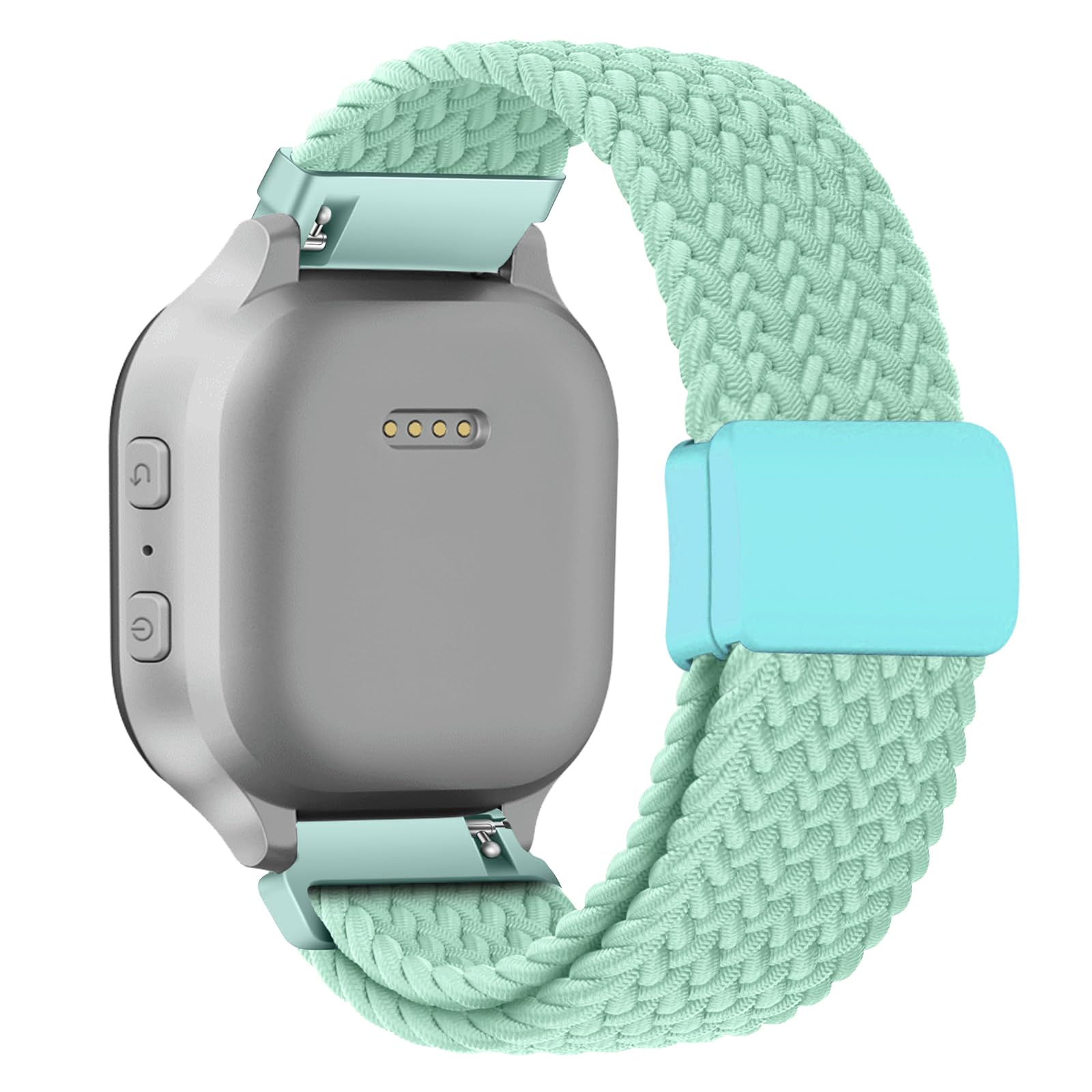 Braided Stretch Watch Band Compatible with Gabb Watch 3e, 3, 2, 1 - Adjustable Solo Loop Nylon Strap for Kids, Boys & Girls - Perfect for School, Sports & Everyday Wear